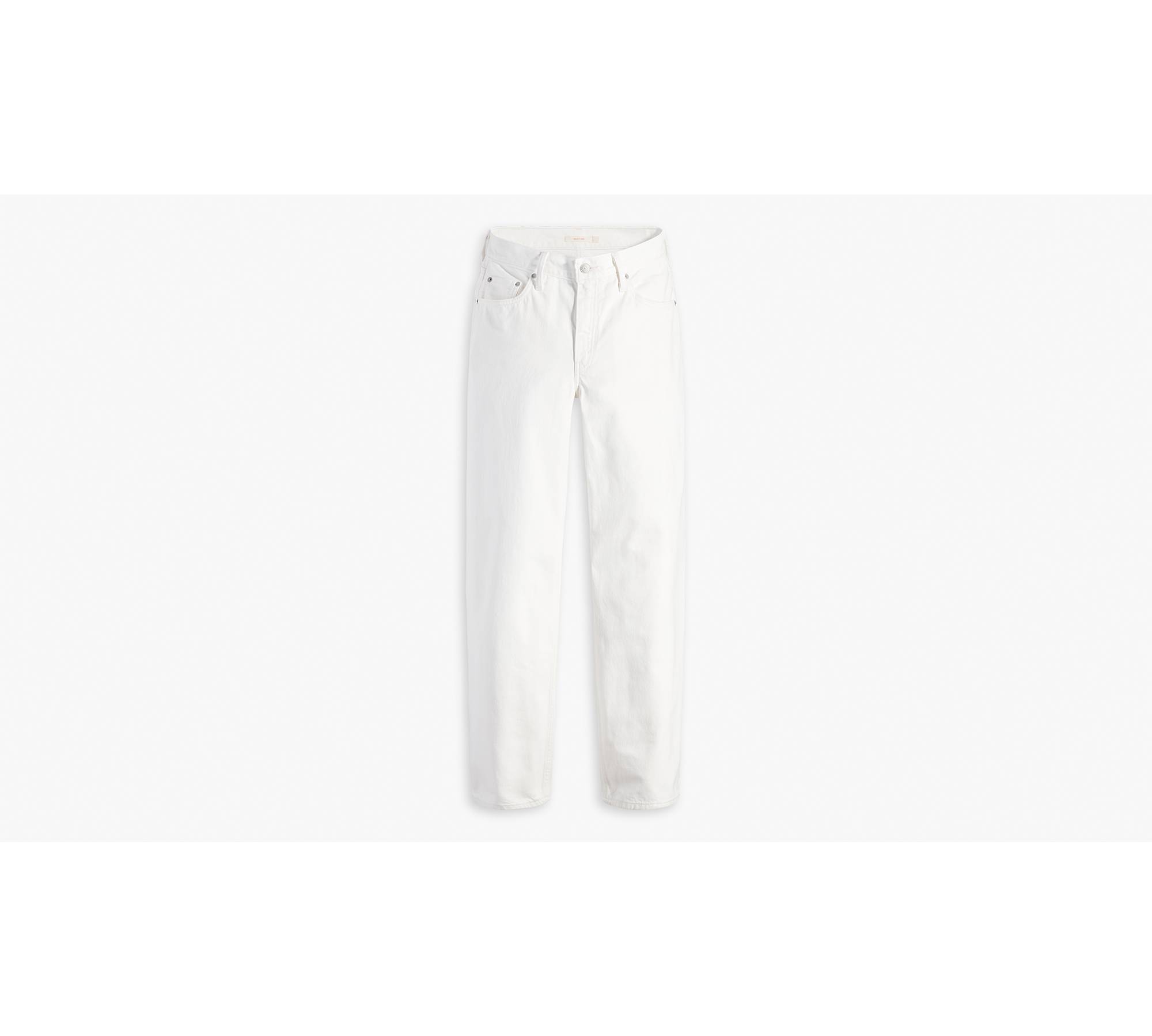 Wellthread® Baggy Dad Jeans - White | Levi's® DK