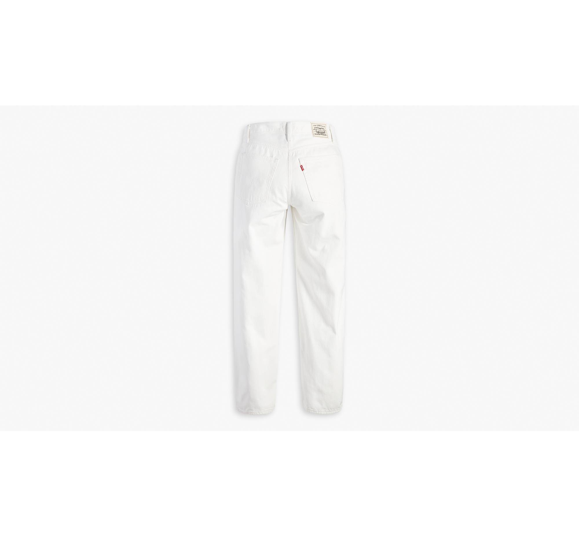 Wellthread® Baggy Dad Jeans - White | Levi's® GB