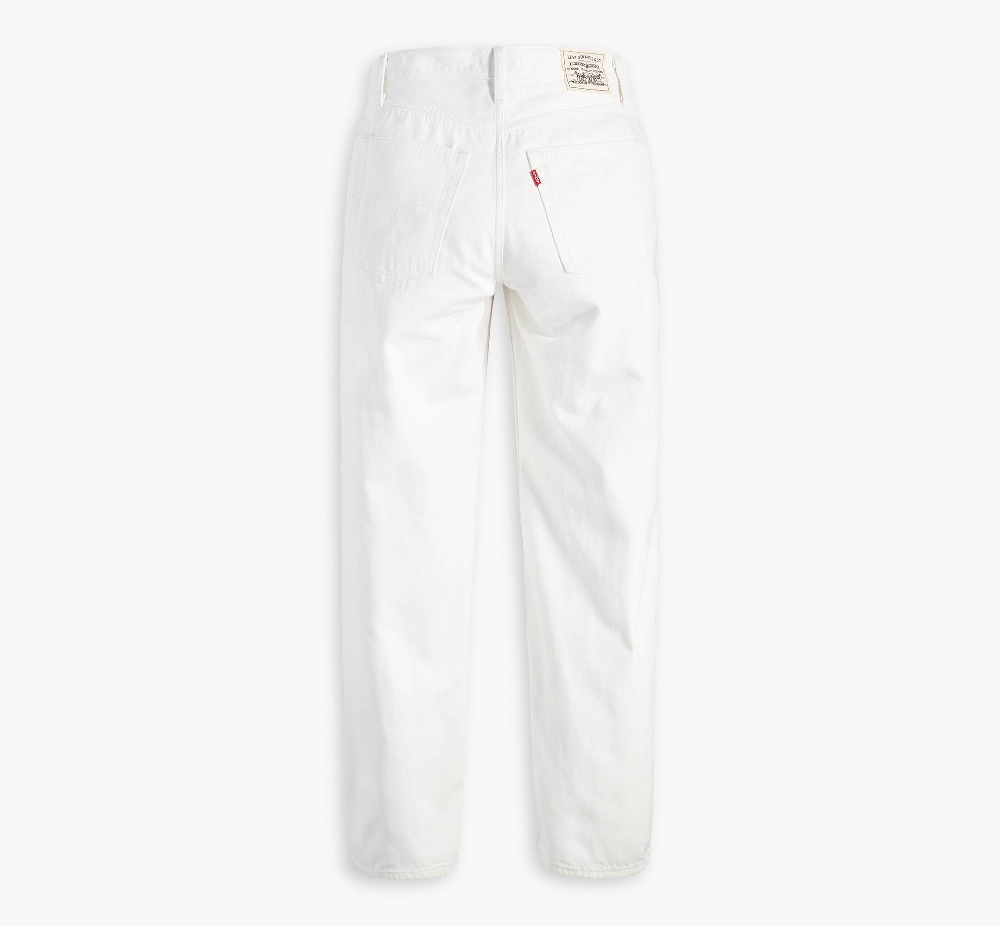 Wellthread® Baggy Dad Jeans - White | Levi's® GB