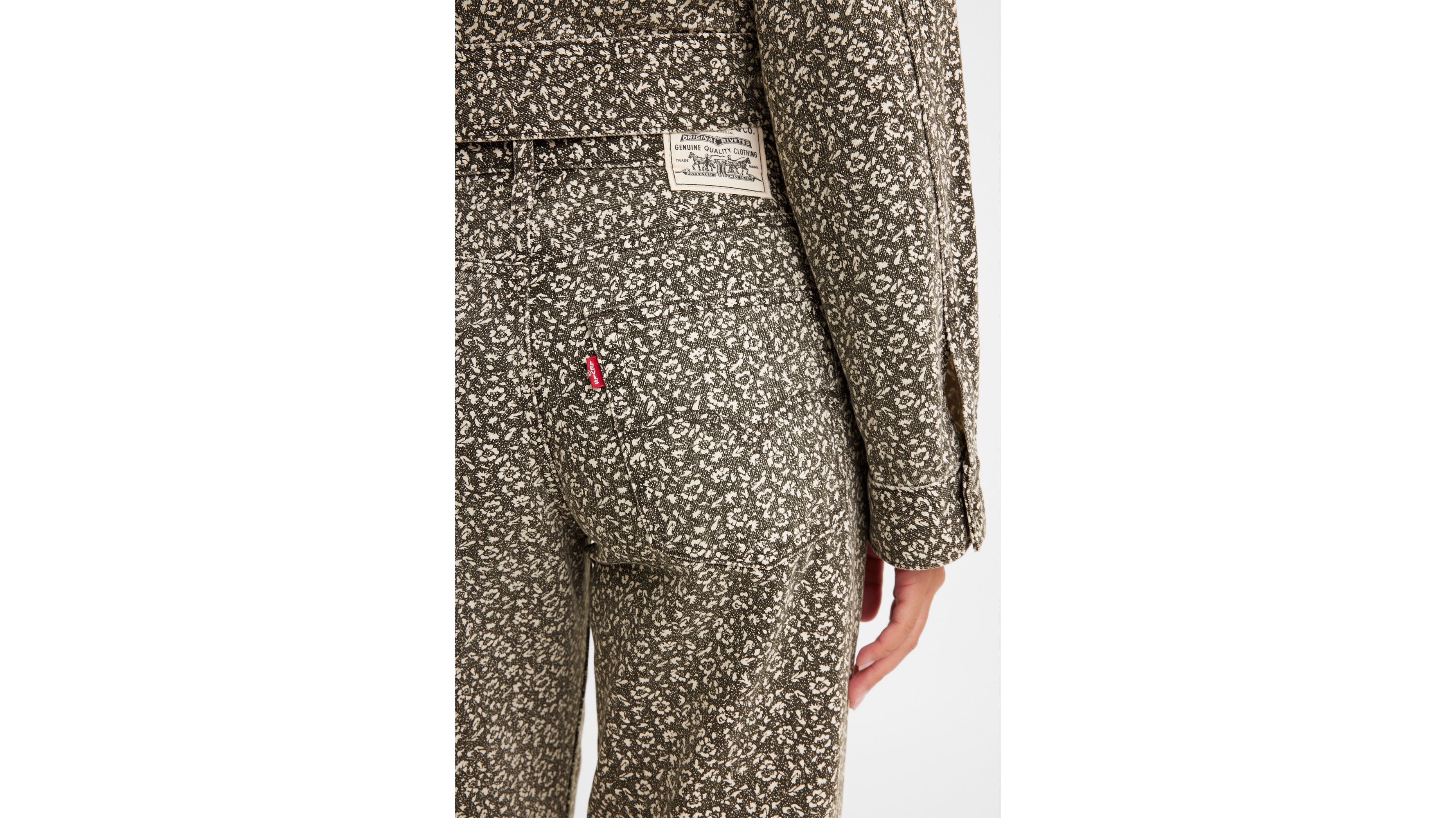 Levi's Wellthread Baggy Dad Women's Jeans 24x32 In Moonflower