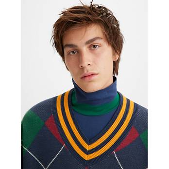Stay Loose V-neck Sweater - Multi-color | Levi's® CA Stay Loose V-neck Sweater - Multi-color | Levi's® CA