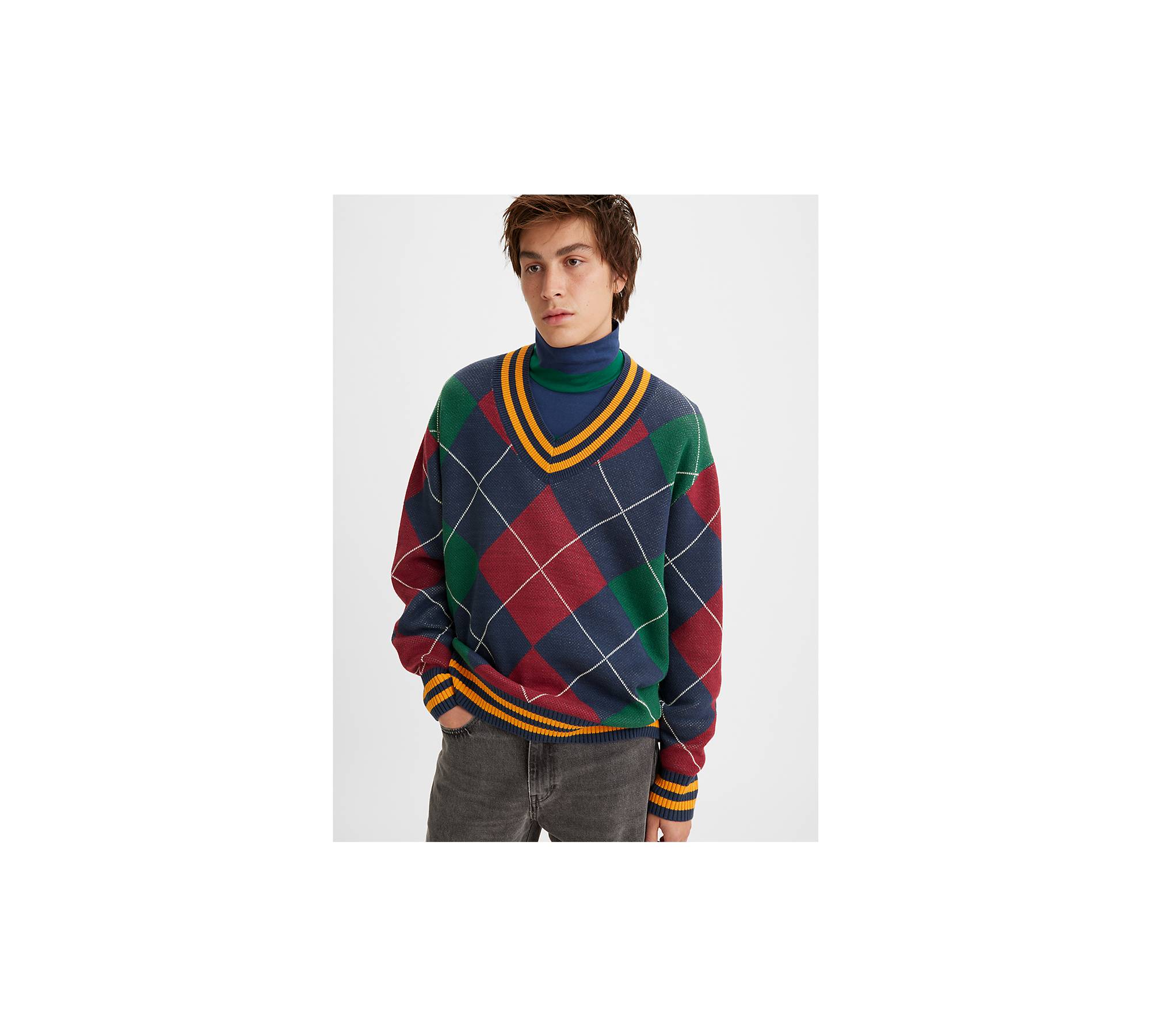 Stay Loose V-neck Sweater - Multi-color | Levi's® CA