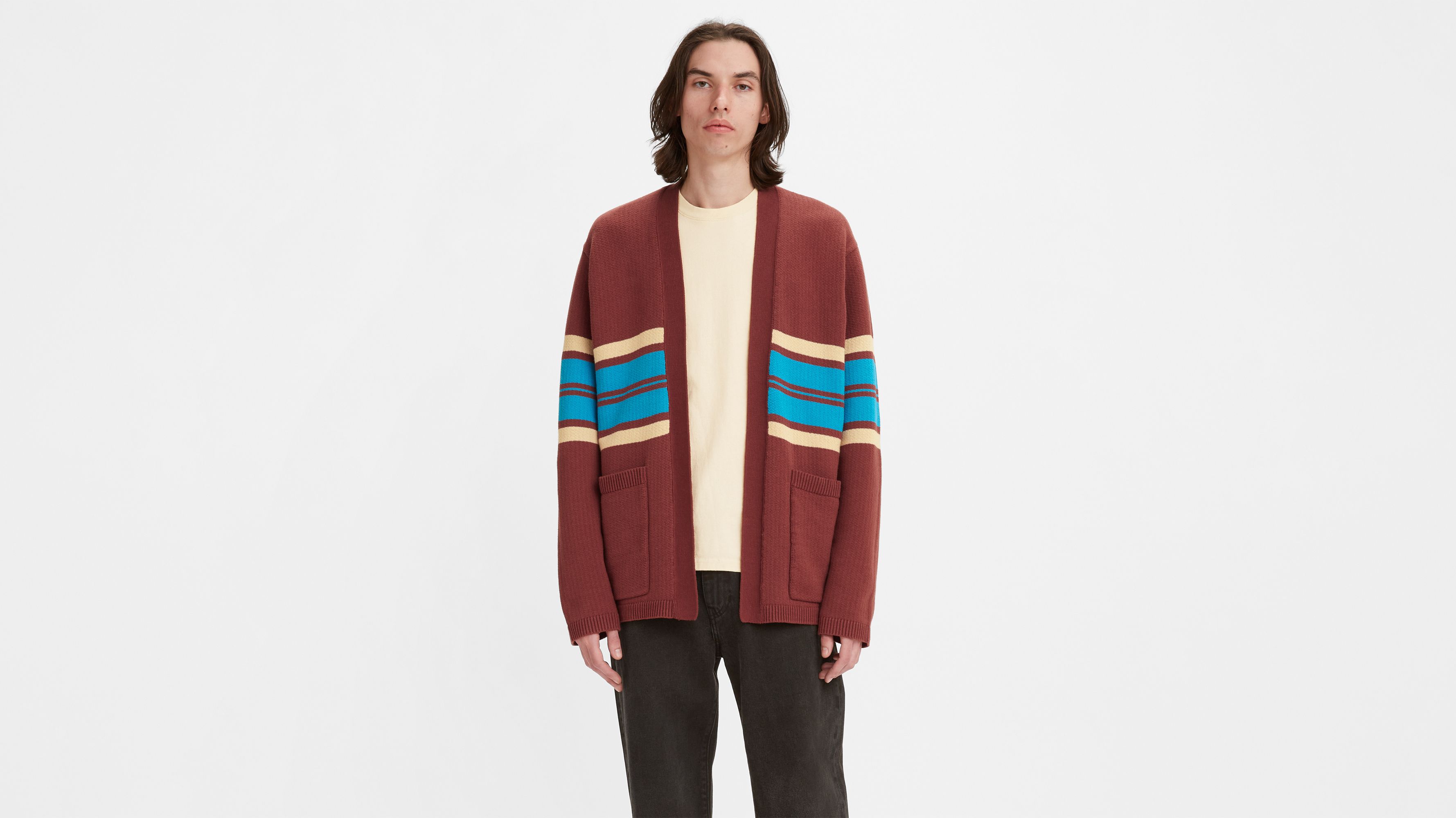 Introducir 47+ imagen levi’s sweater jacket