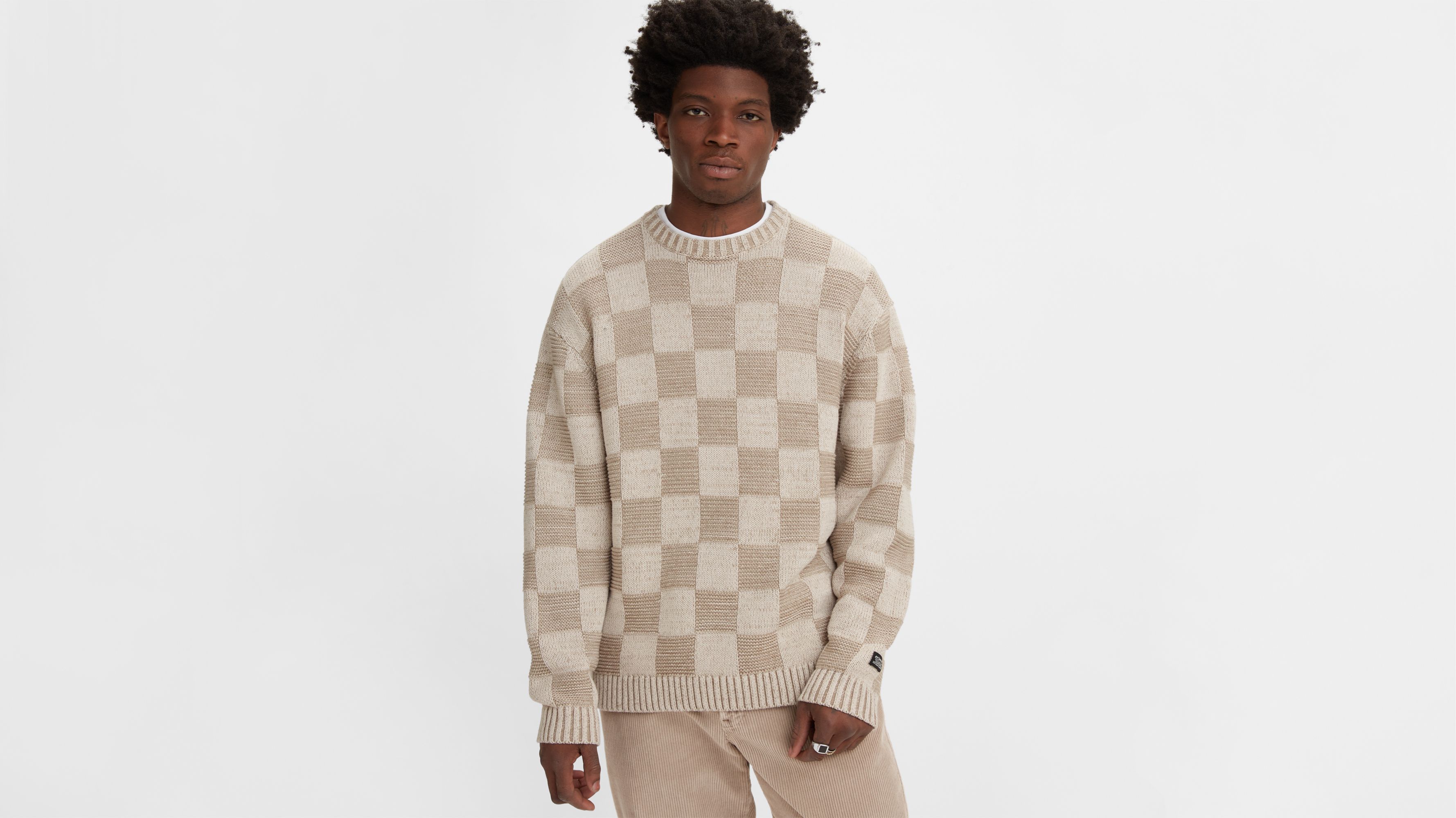 Battery Check Sweater - Grey | Levi's® US