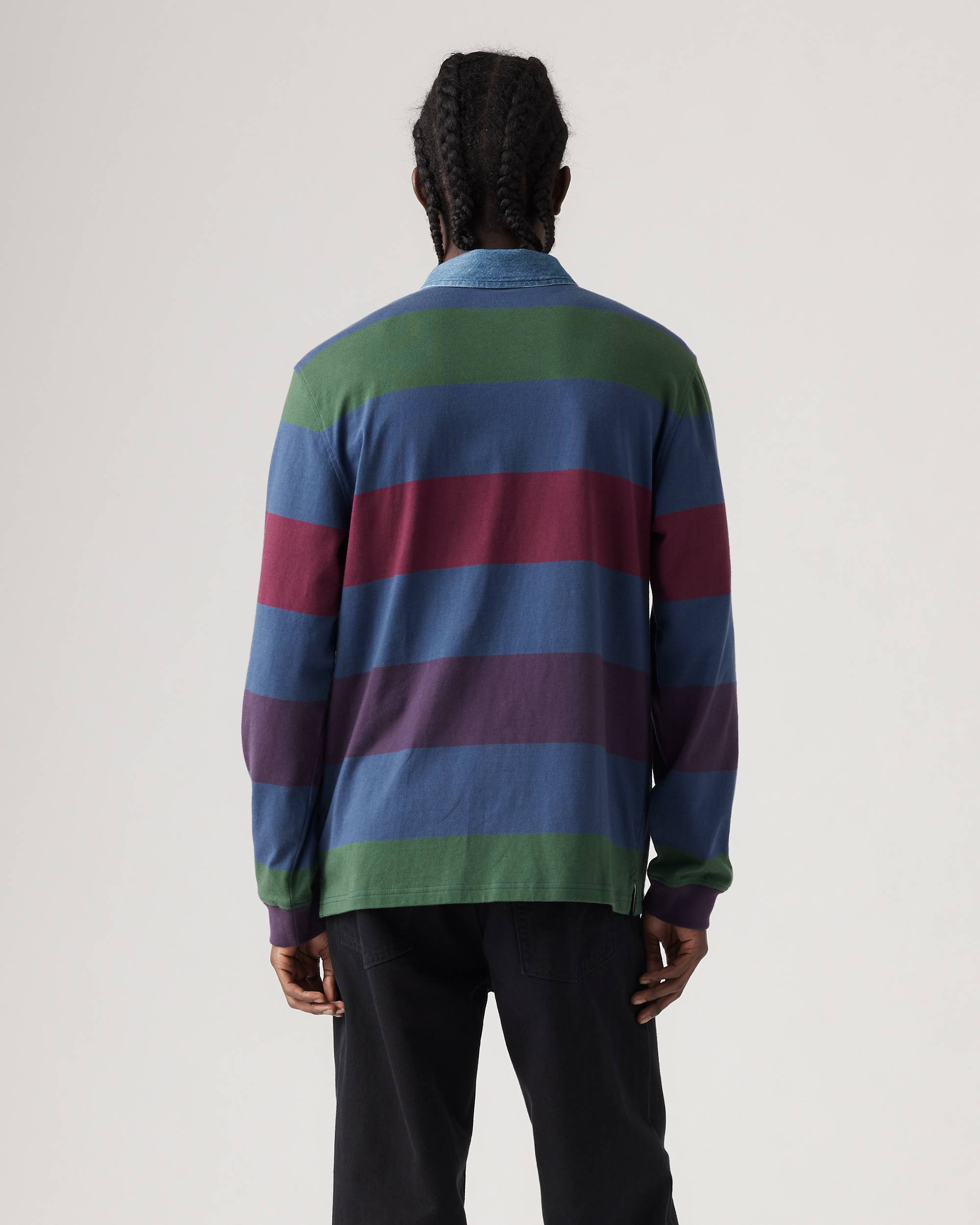 Classic Long Sleeve Rugby Shirt - Multi-color | Levi's® US Classic Long Sleeve Rugby Shirt - Multi-color | Levi's® US