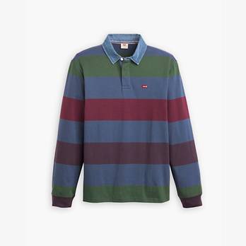 Classic Long Sleeve Rugby Shirt - Multi-color | Levi's® US Classic Long Sleeve Rugby Shirt - Multi-color | Levi's® US
