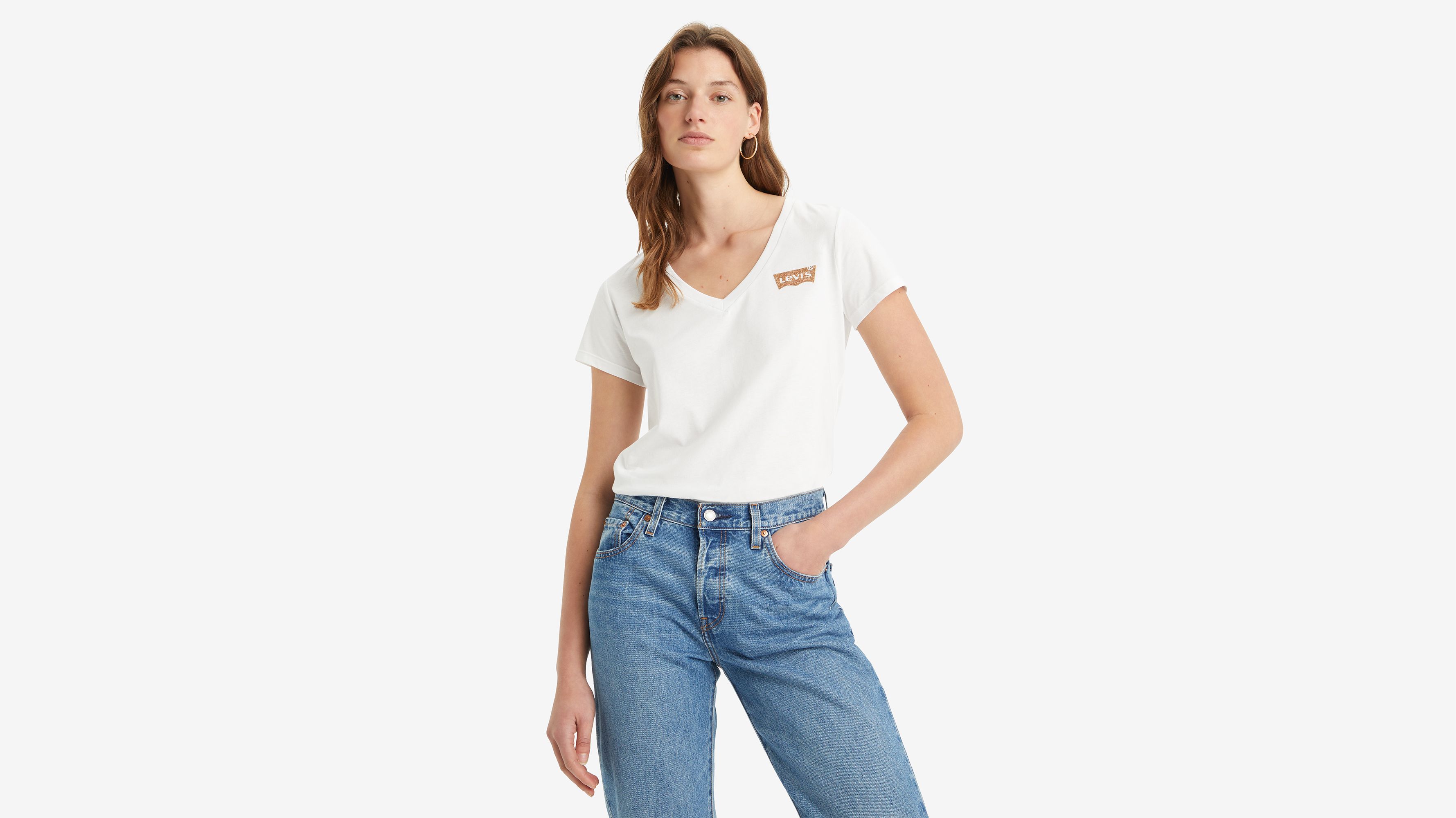 Levis tshirts shop women