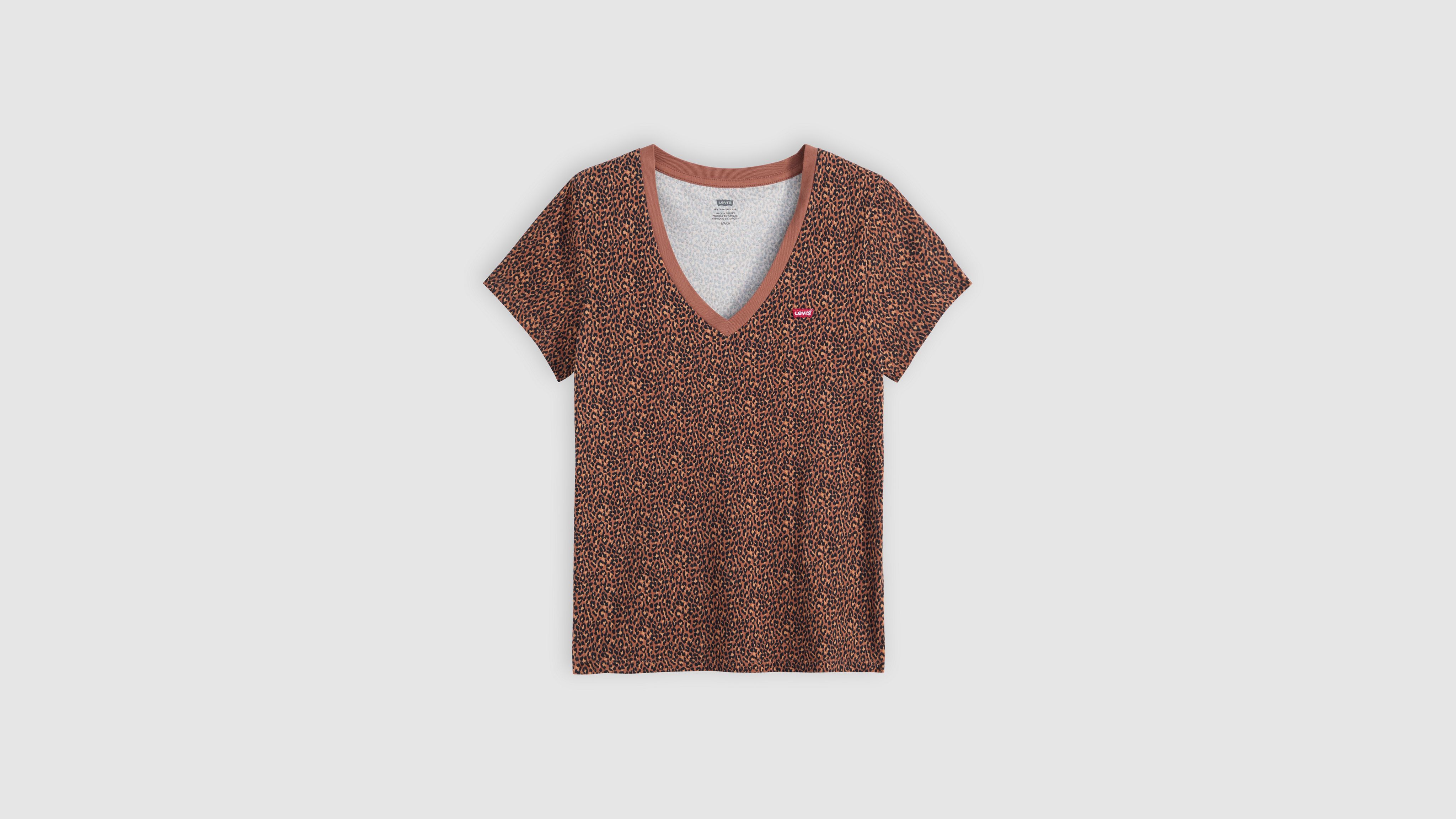 T-shirt Perfect z dekoltem w serek 5