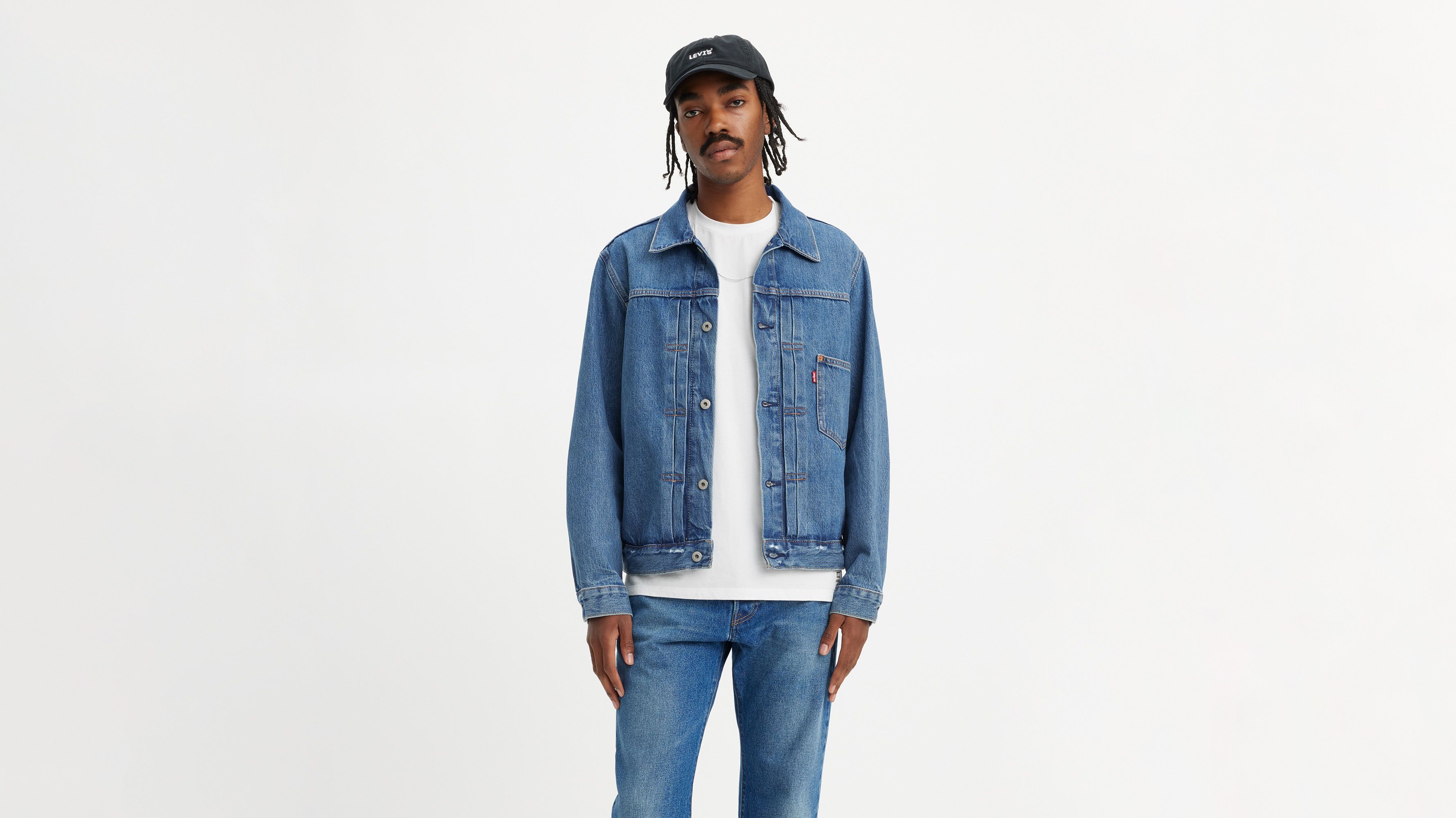 Mens levis denim clearance jacket