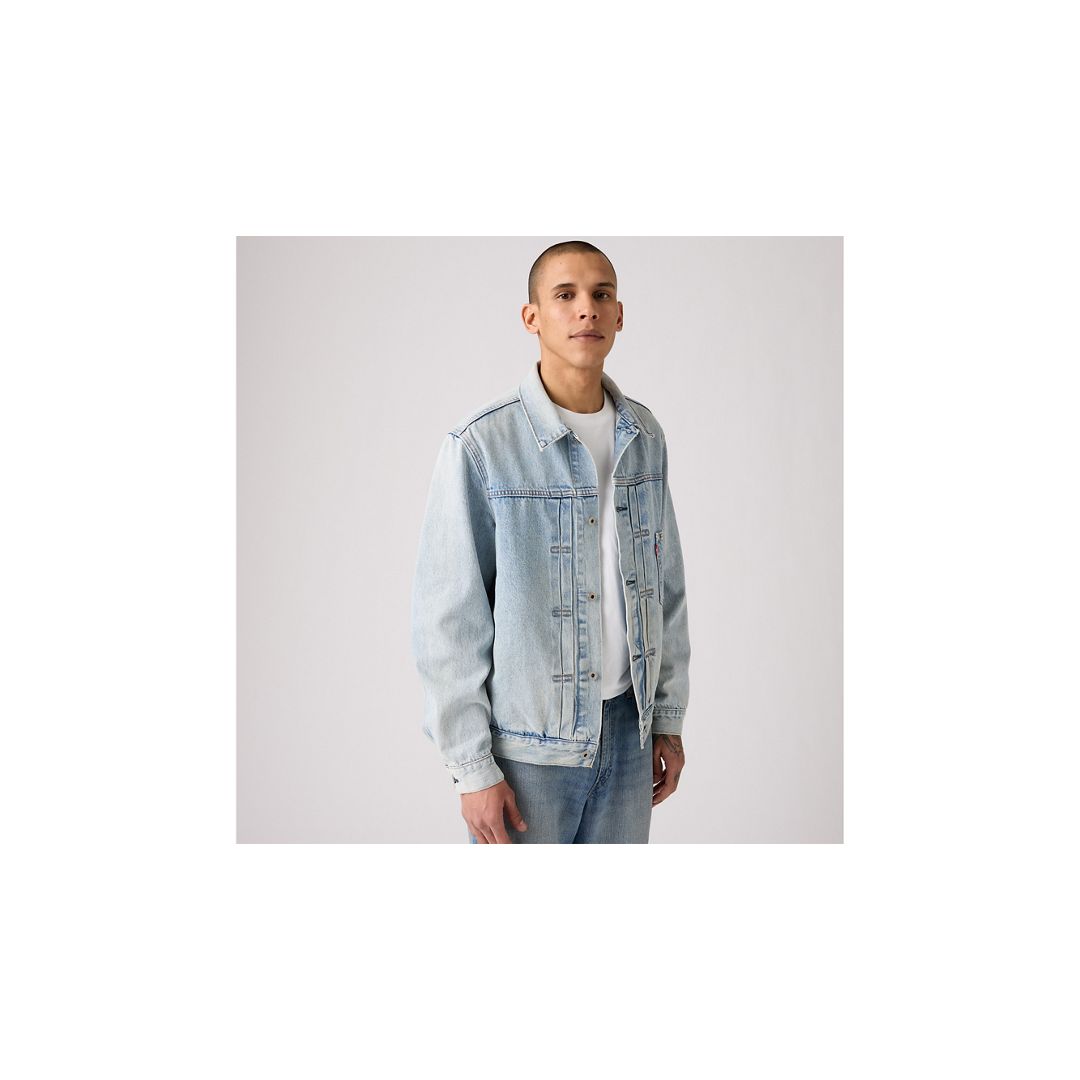 Levi's Type I Jacket In Gray