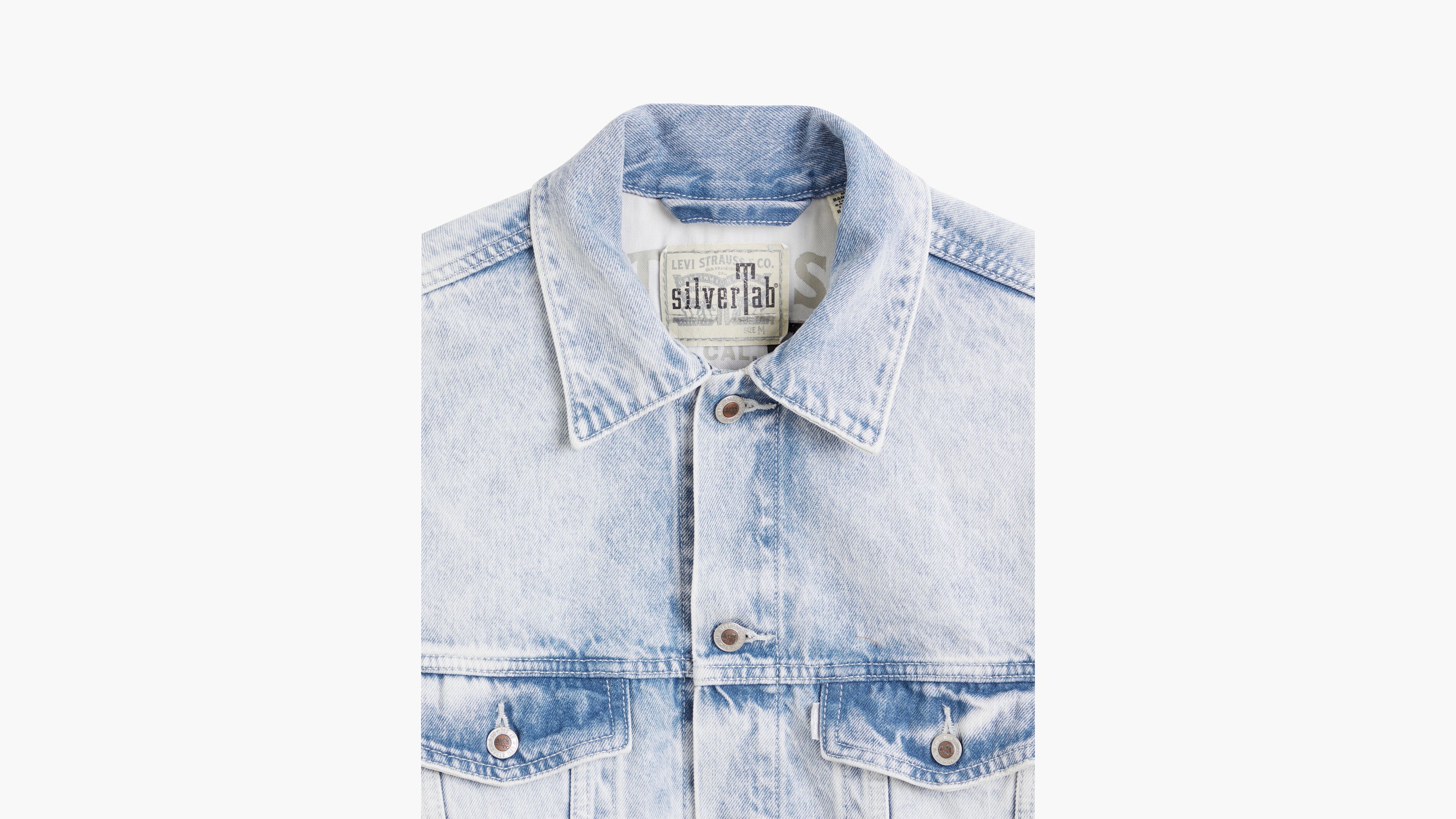 未使用 LEVI'S SILVERTAB TRUCKER JACKET Levi's® Silvertab Trucker Jacket - Medium Wash | Levi's® US