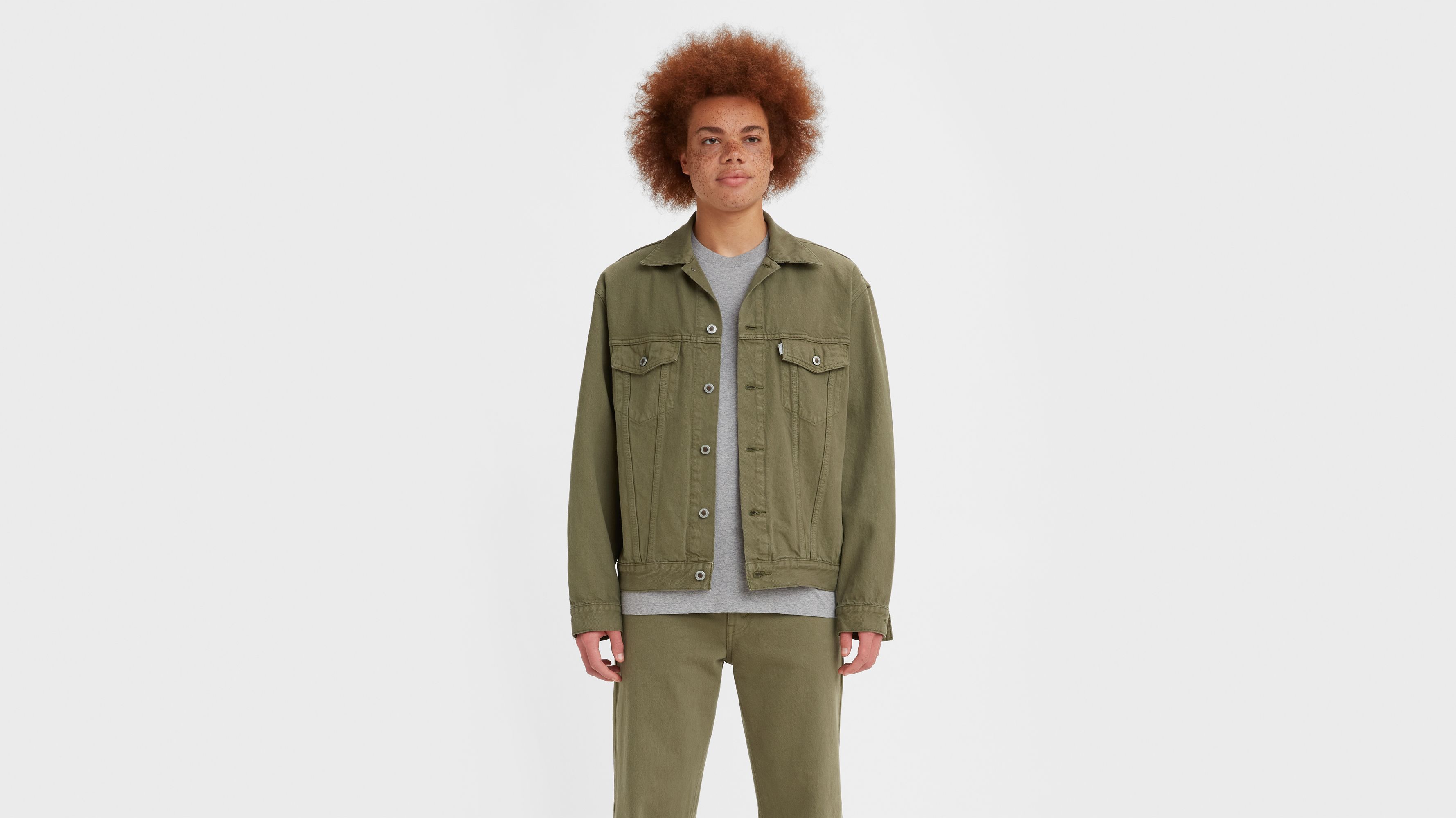 Levi's® X Bape Split Trucker Jacket - Green