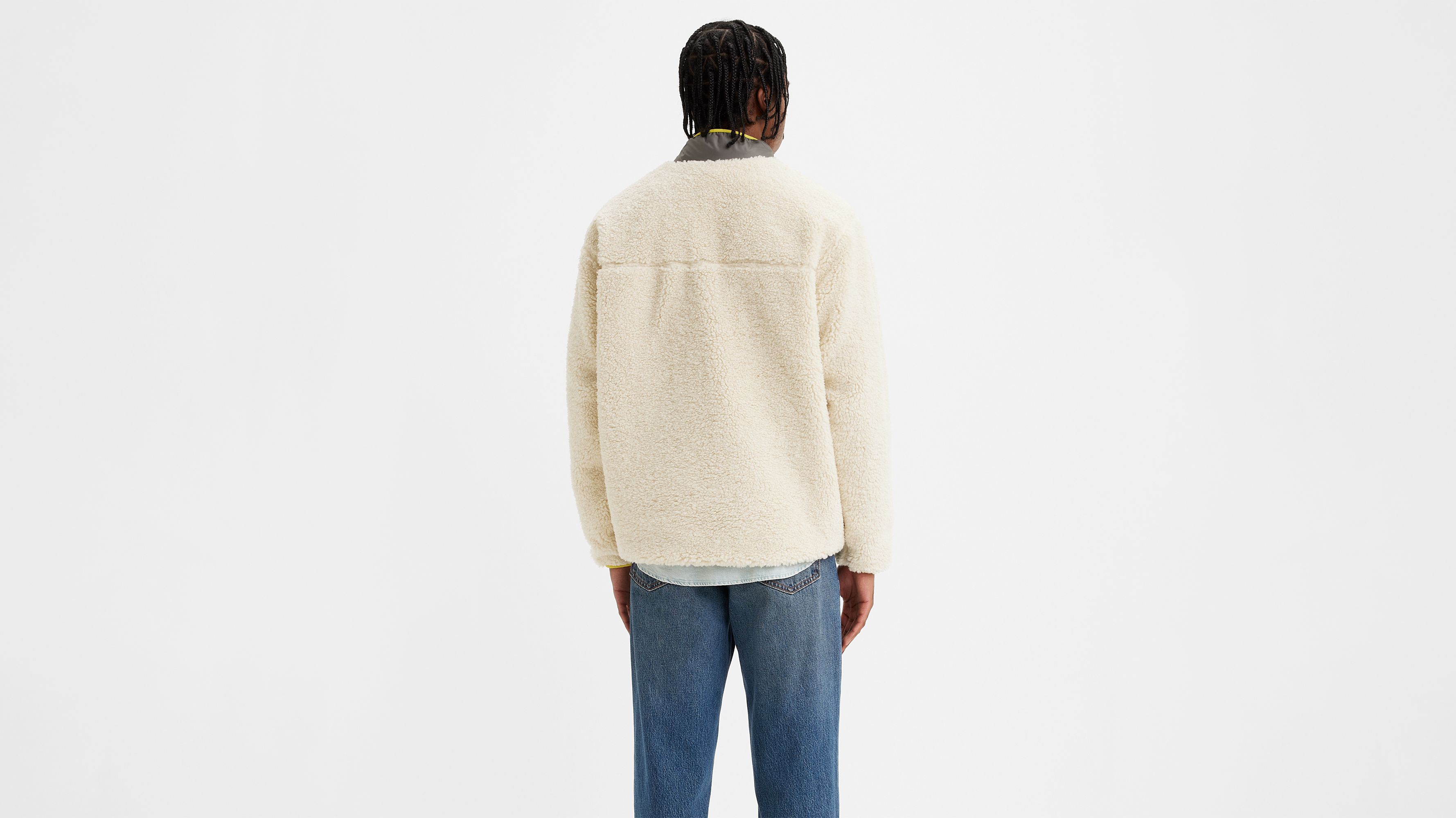 Lakeside Mock Neck Jacket - White | Levi's® US