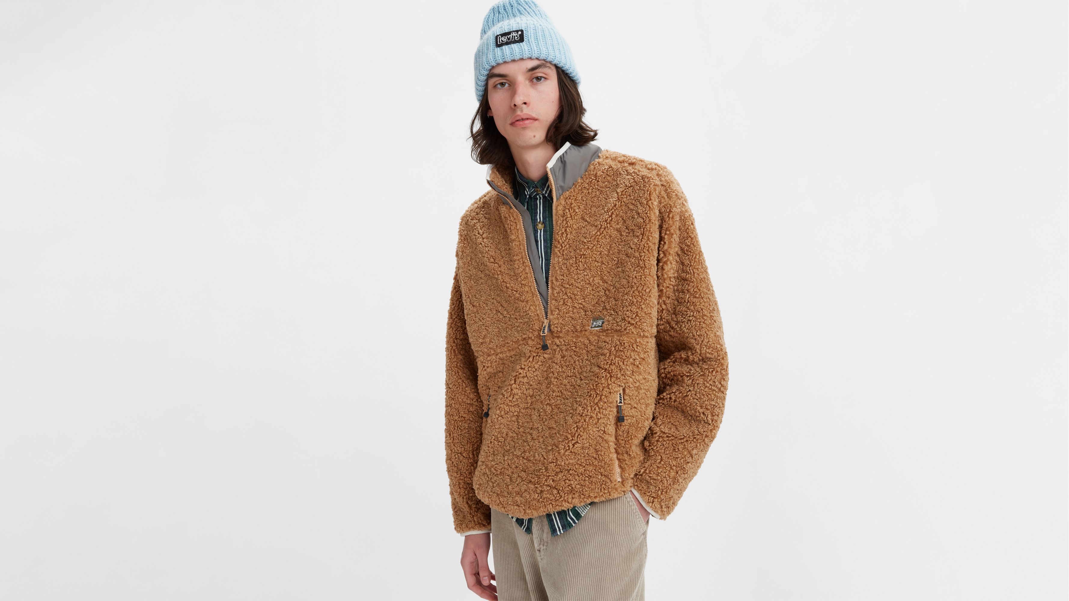 Lakeside Mock Neck Jacket - Brown | Levi's® US