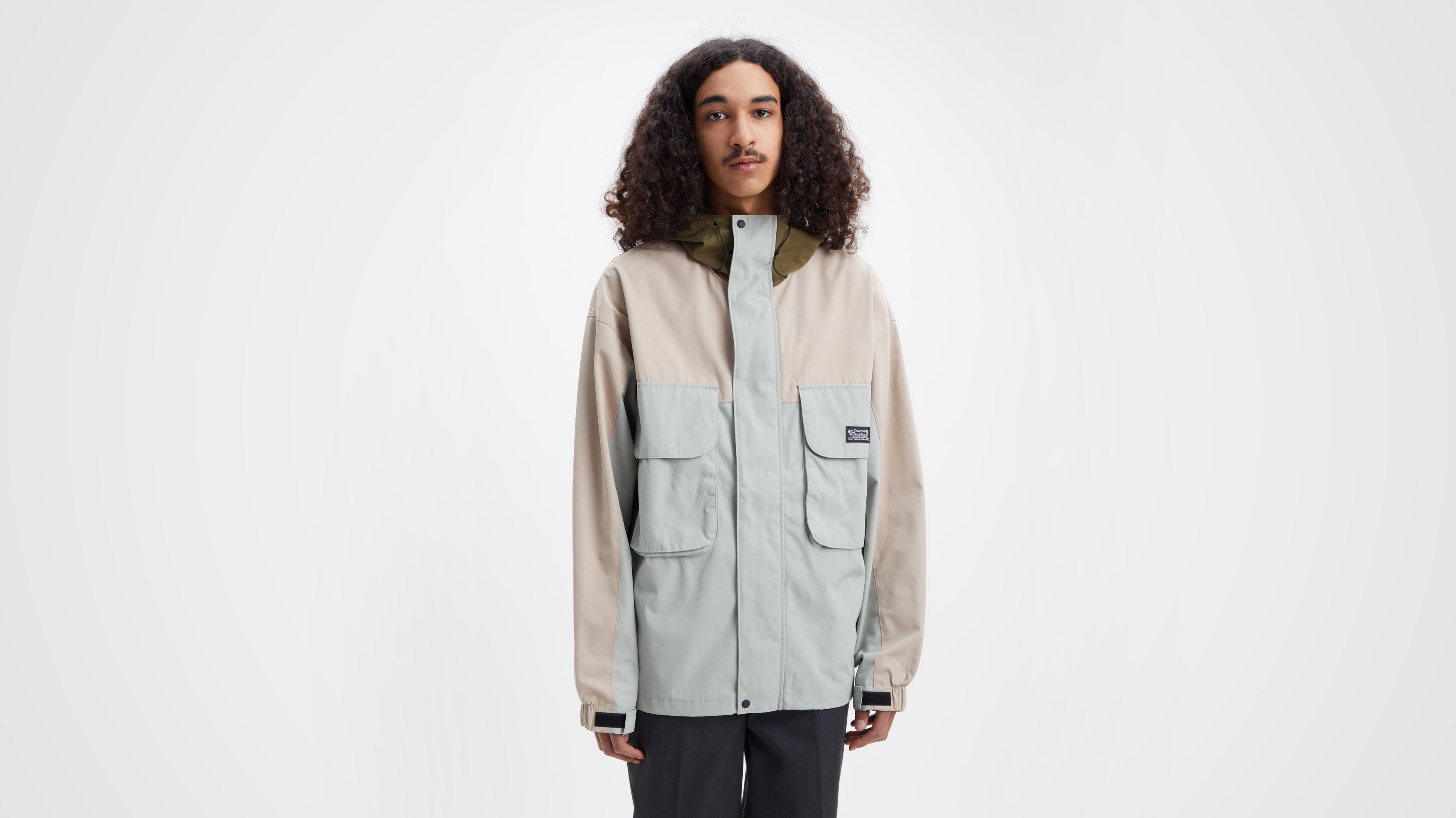 Levi's hooded utility outlet jacket