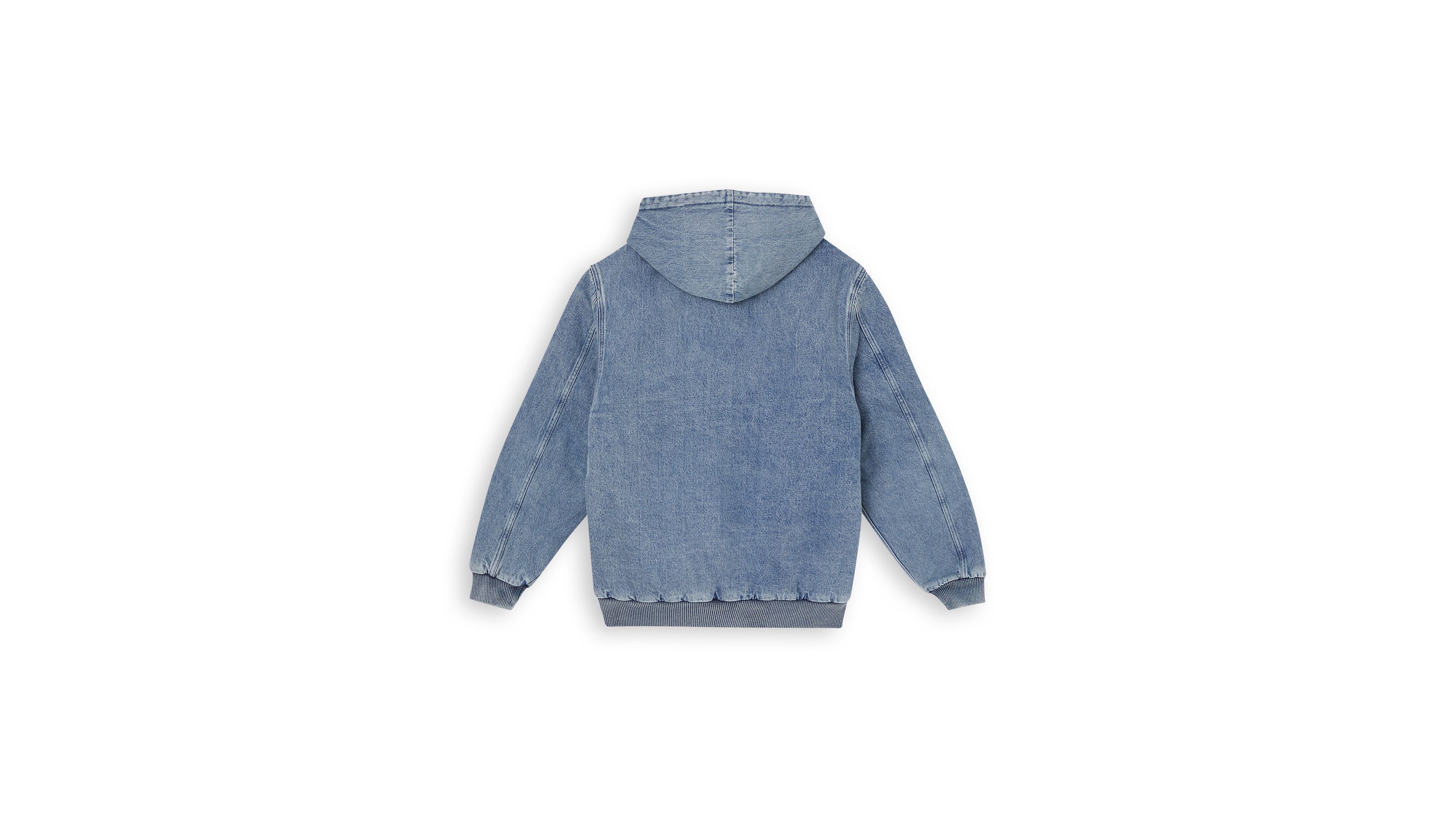 Potrero Denim Hoodie Jacket - Multi-color