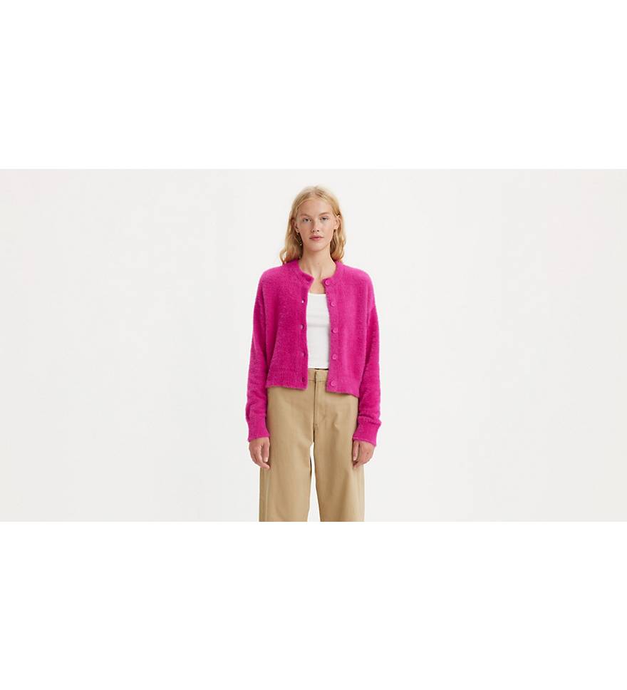 3 Hot-Pink Cardigans To Obsess Over