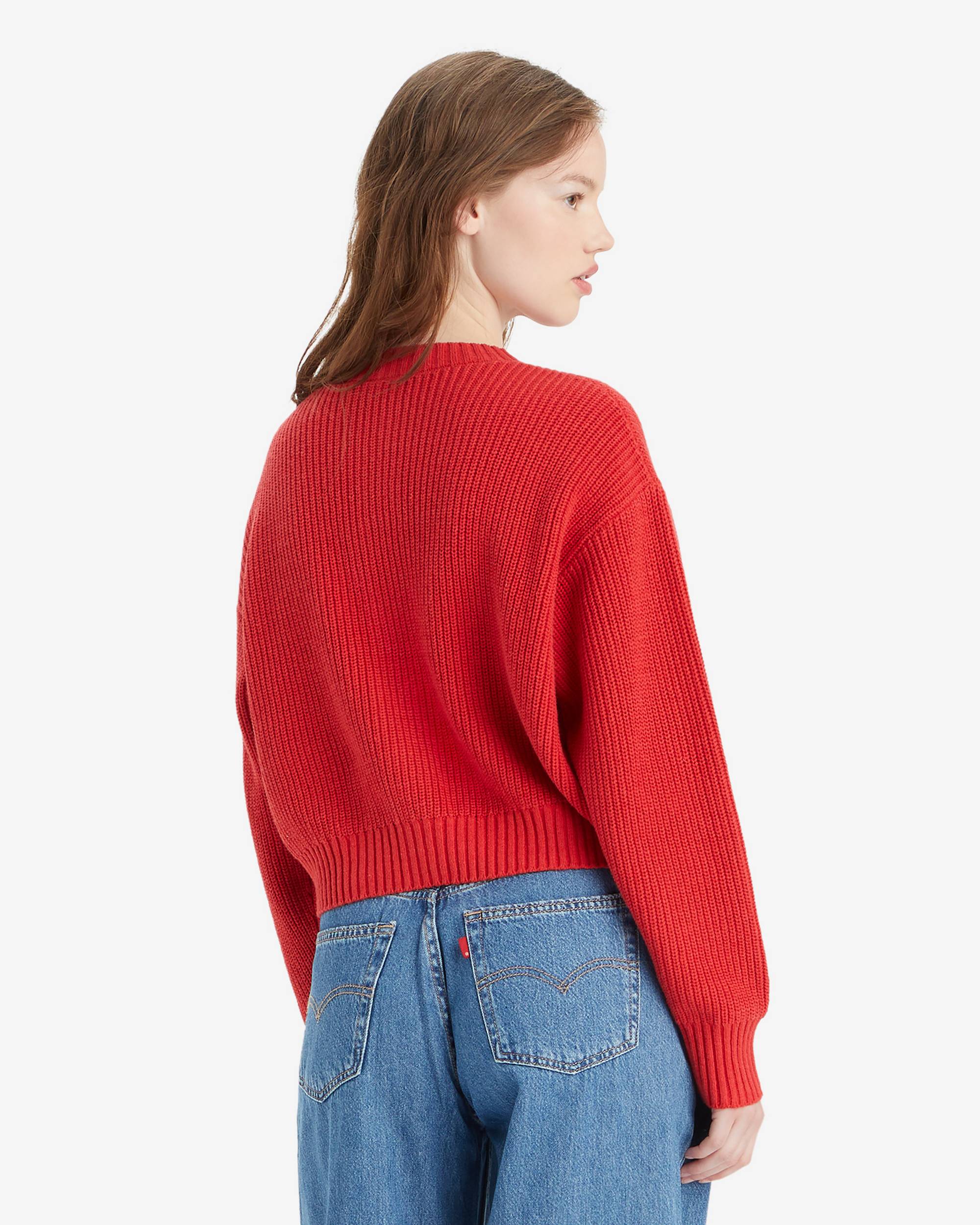 Cat Cardigan Sweater - Red | Levi's® US Cat Cardigan Sweater - Red | Levi's® US