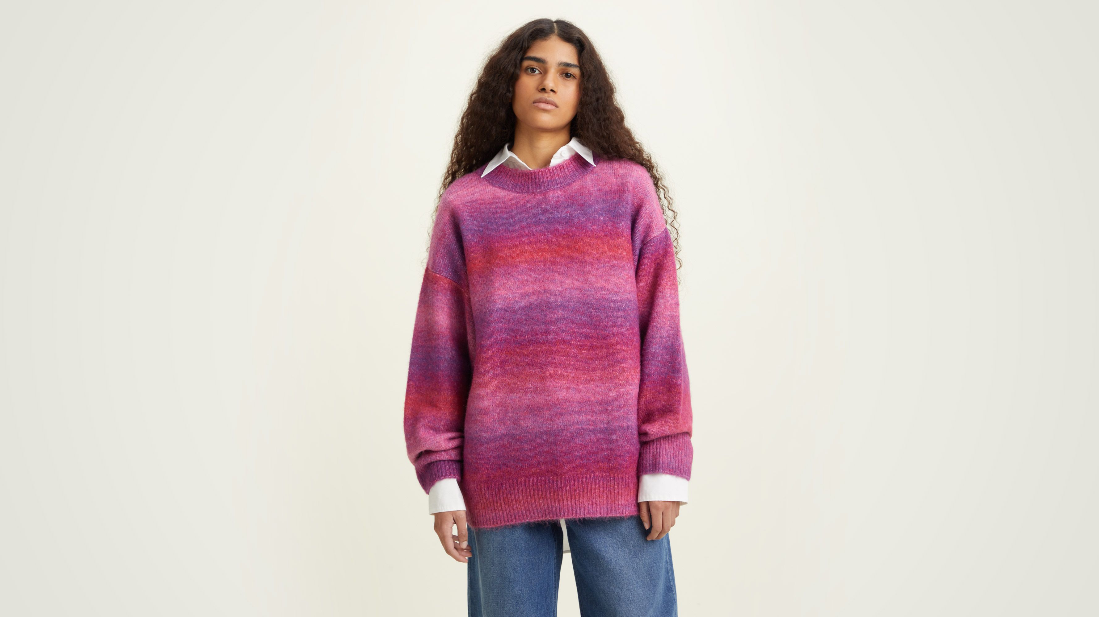 Pink discount levi jumper