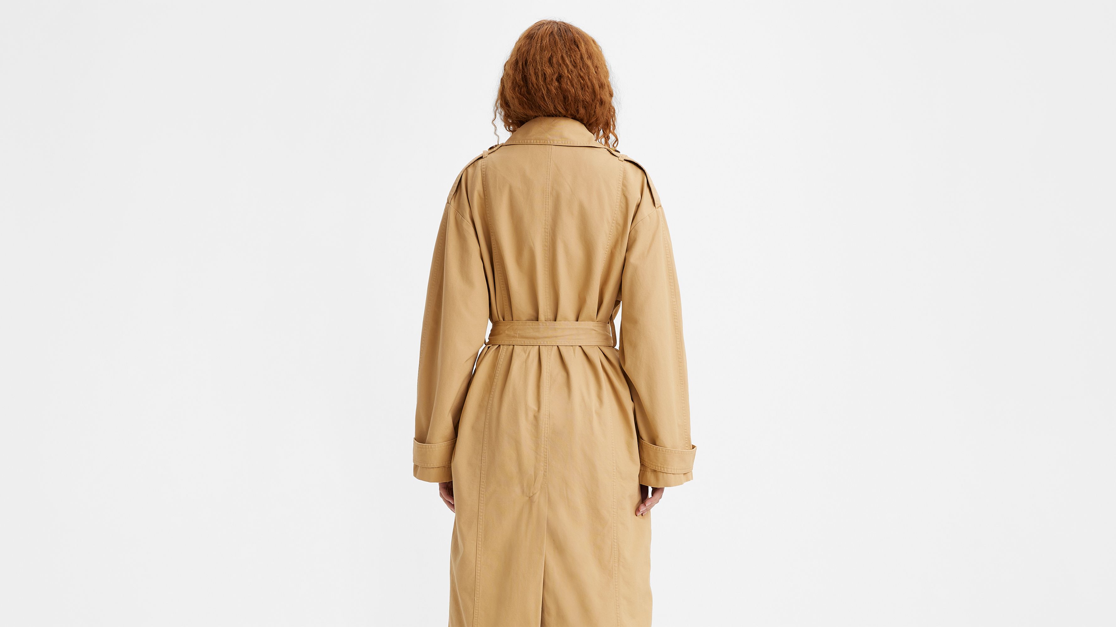 Levi's kate store trench coat