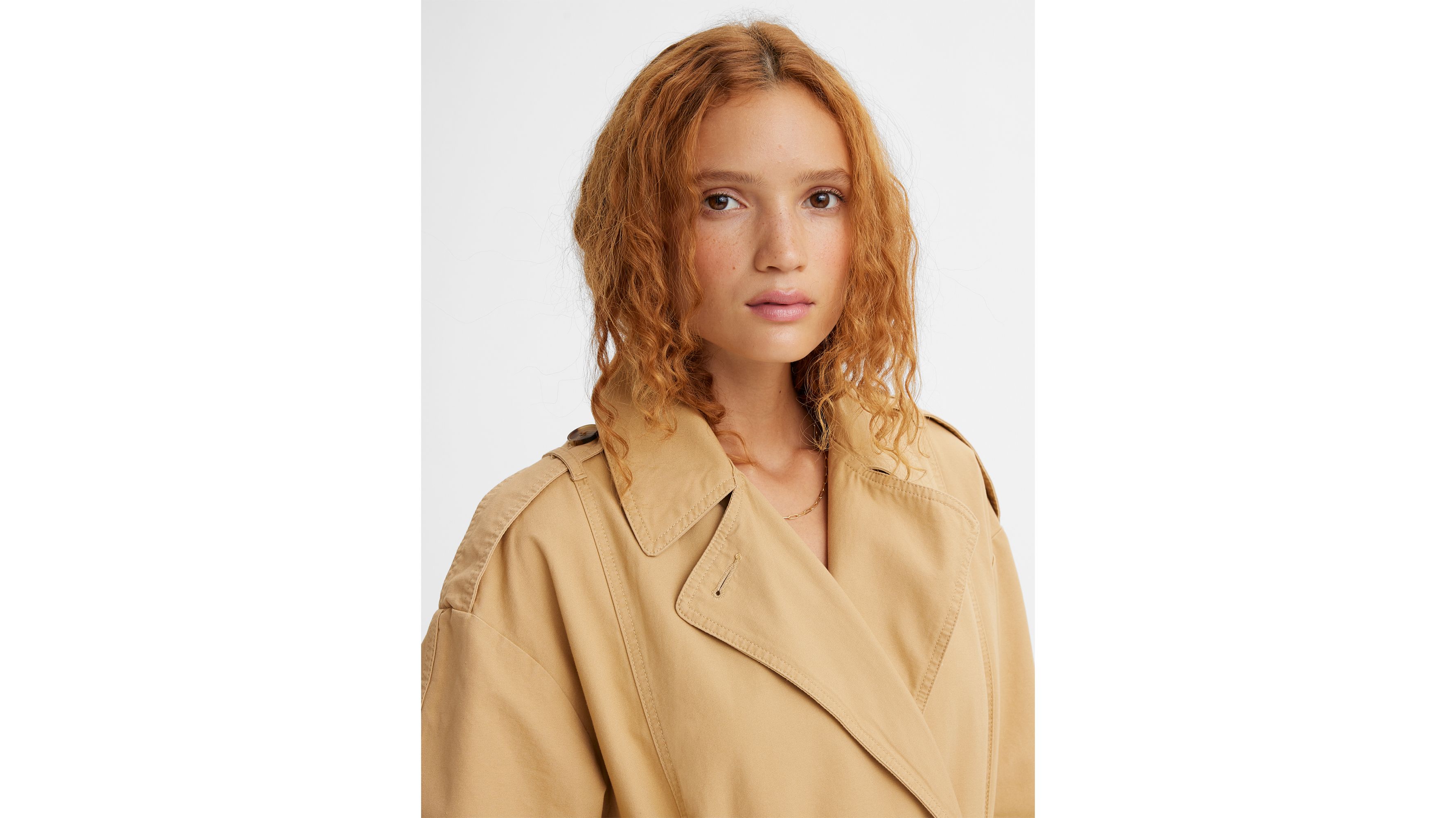 Sydney Classic Trench Coat - White | Levi's® US