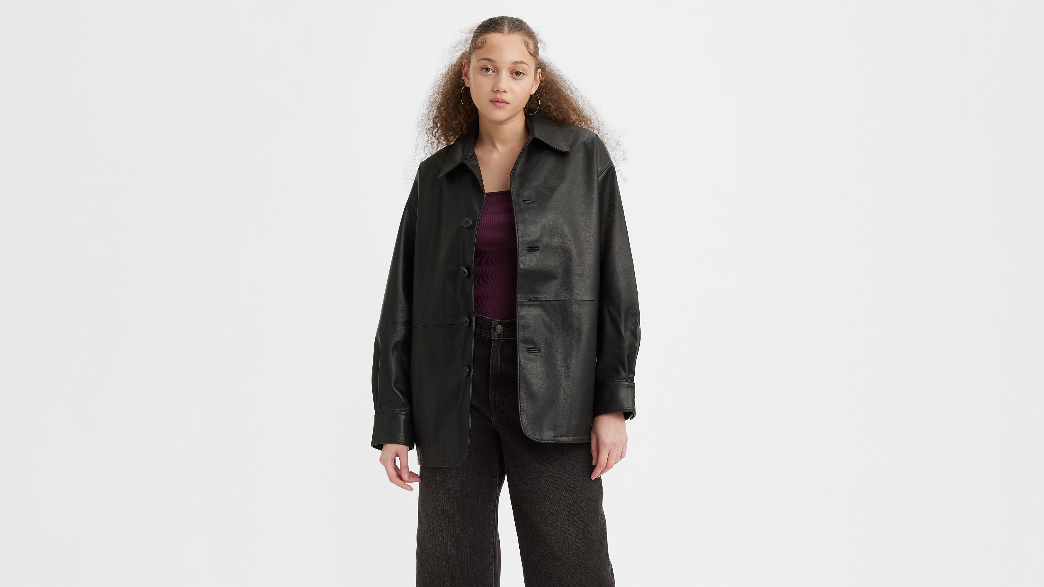 Amelie Leather Blazer 2