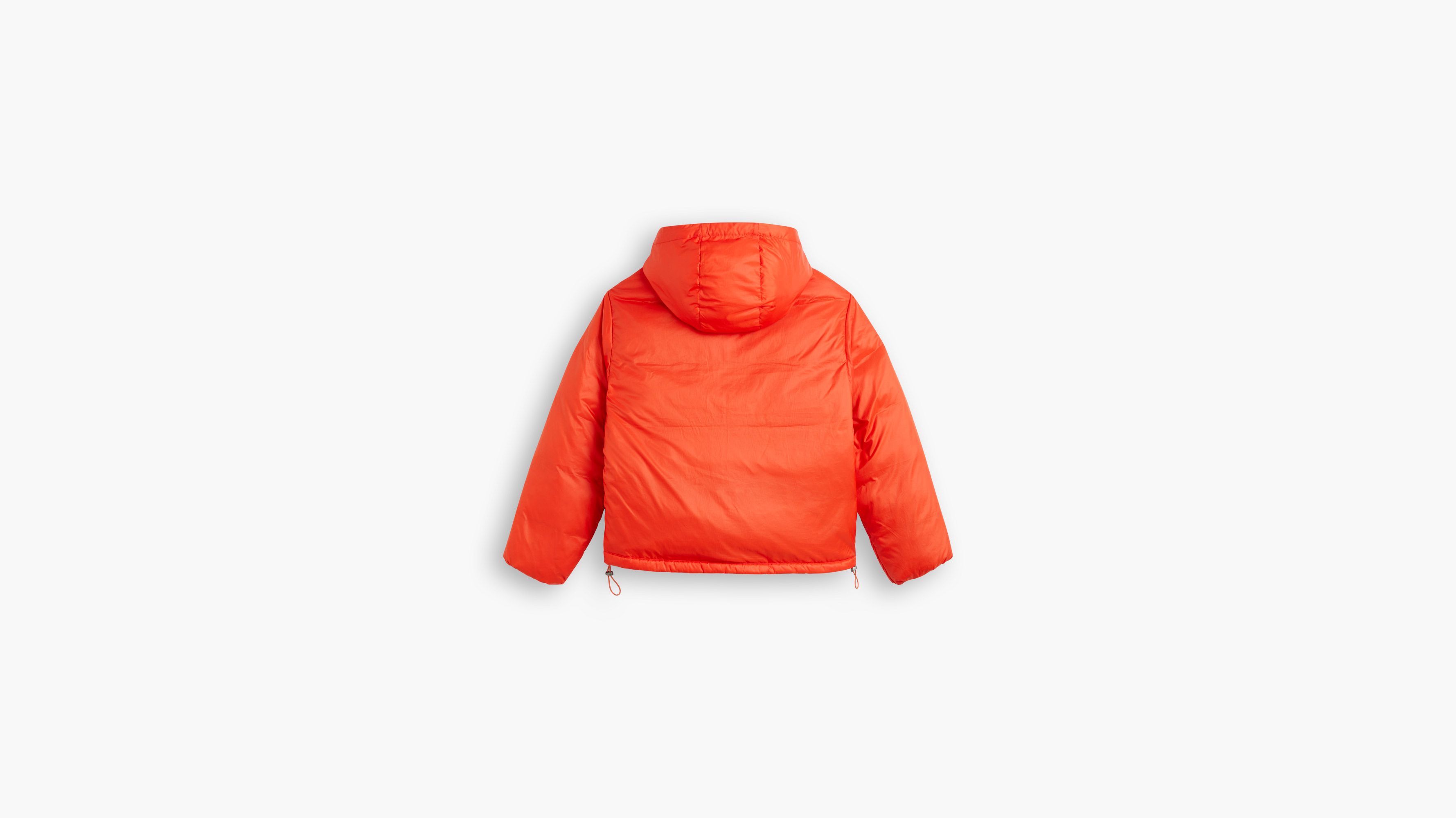 Luna Core Puffer Short Jacket - Orange | Levi's® US
