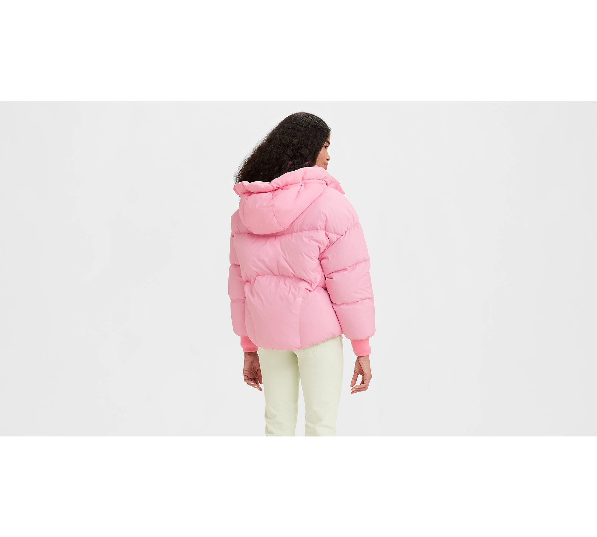 Buy Cozy Fleece Quilted Puffer Jacket - Order Jackets & Outerwear online  1123332900 - PINK US