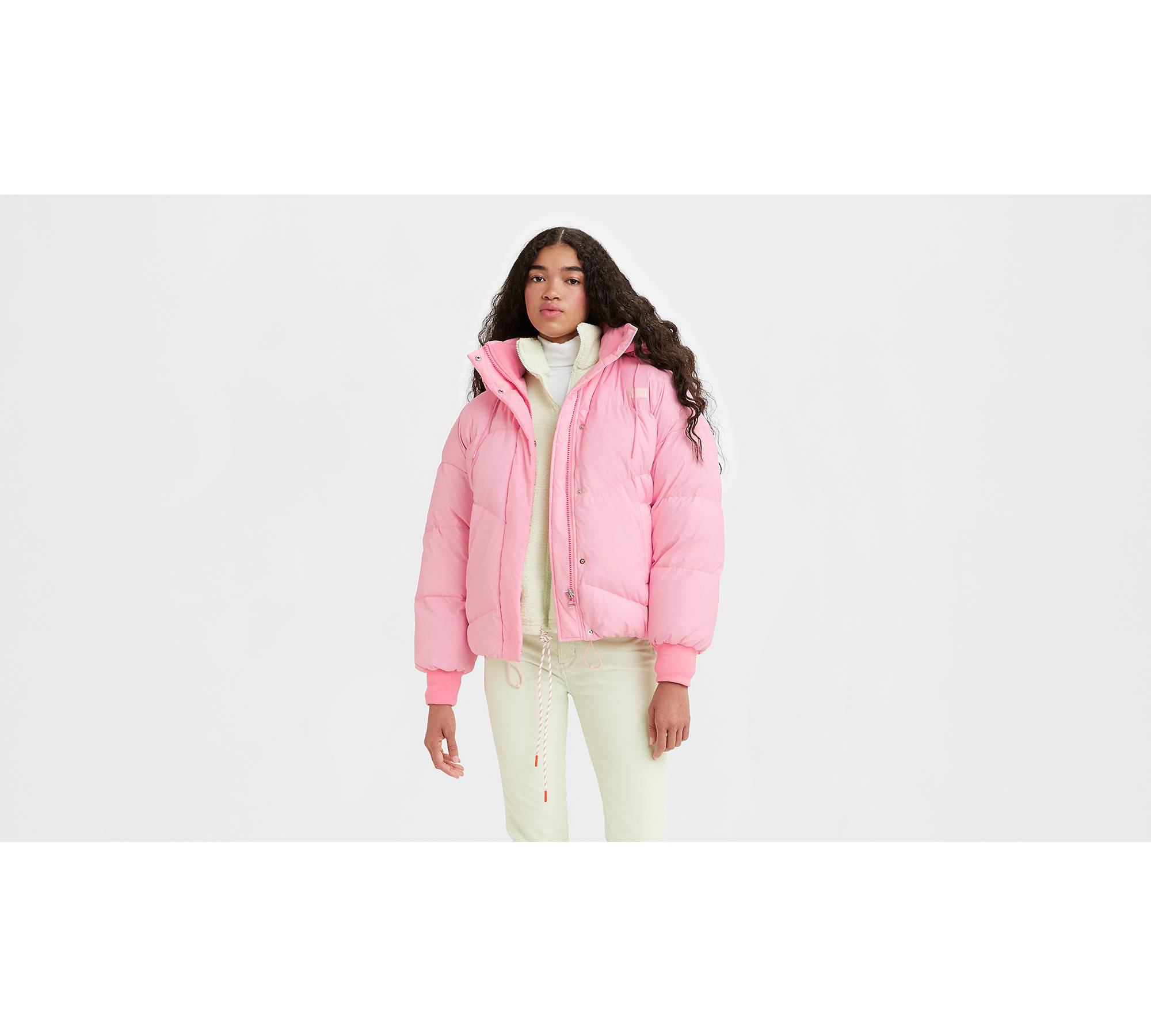 Baby Bubble Jacket - Pink | Levi's® US