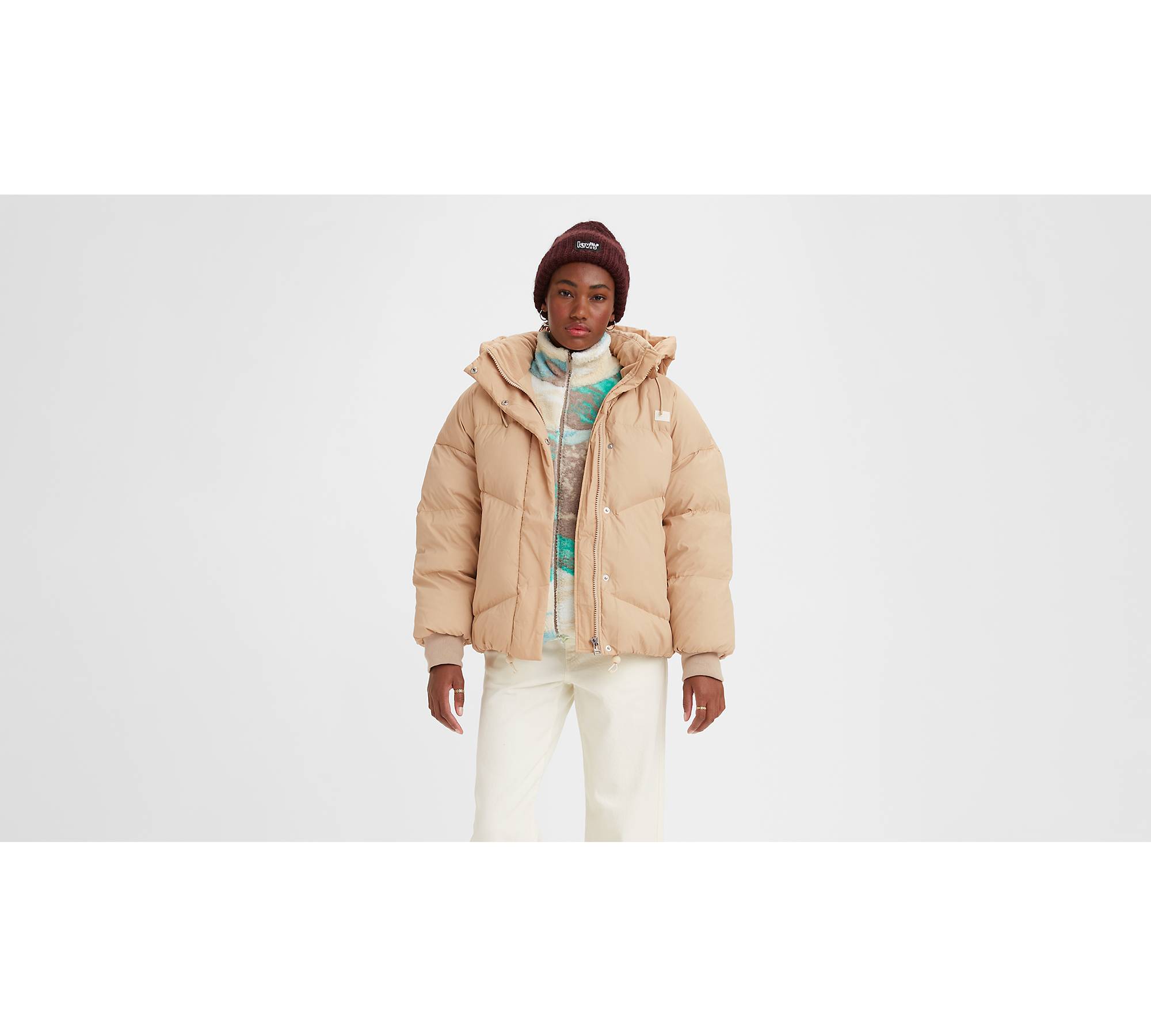 Baby Bubble Puffer Jacket - Brown | Levi's® US