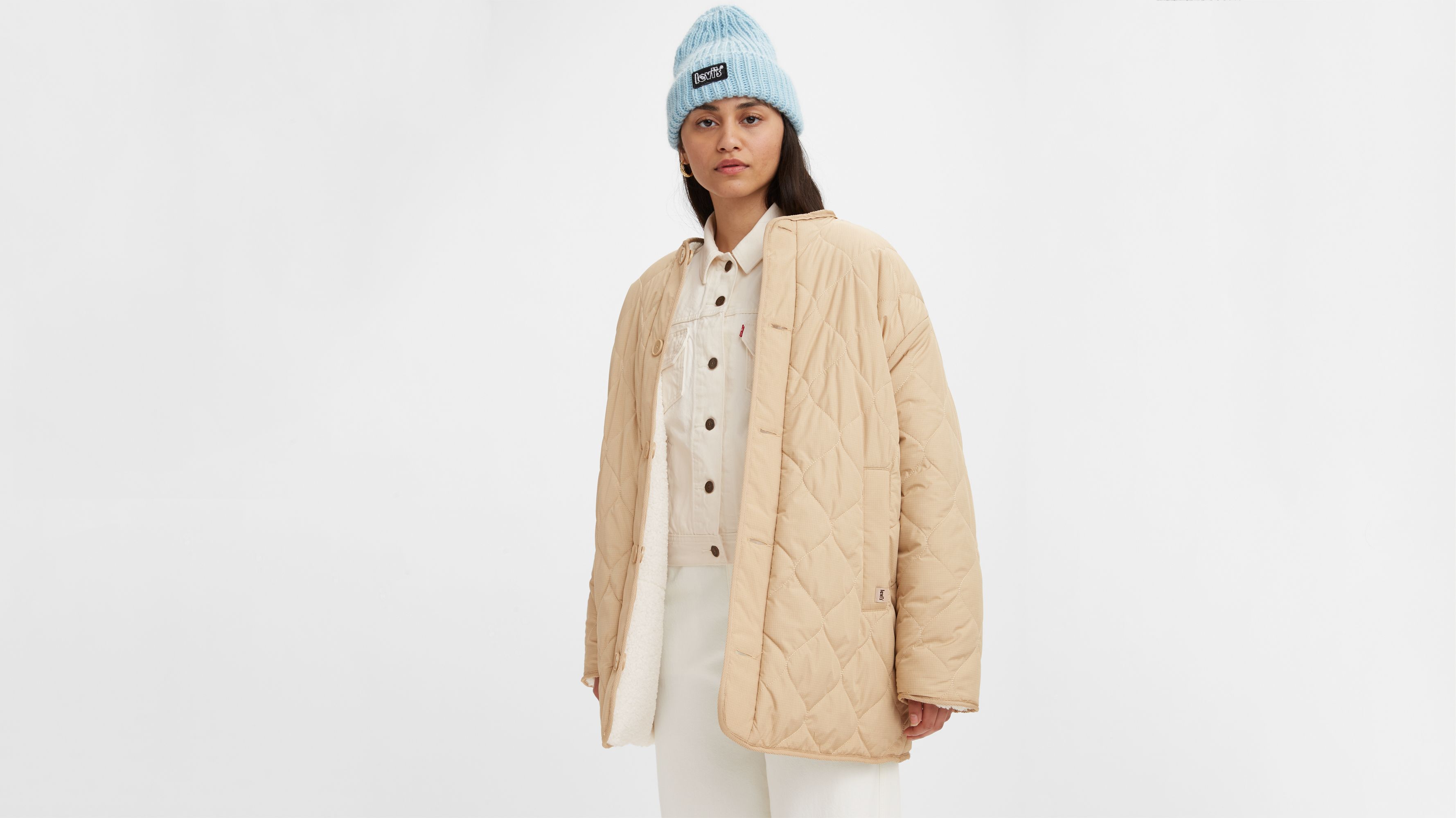 Levi's sherpa deals engineer's coat