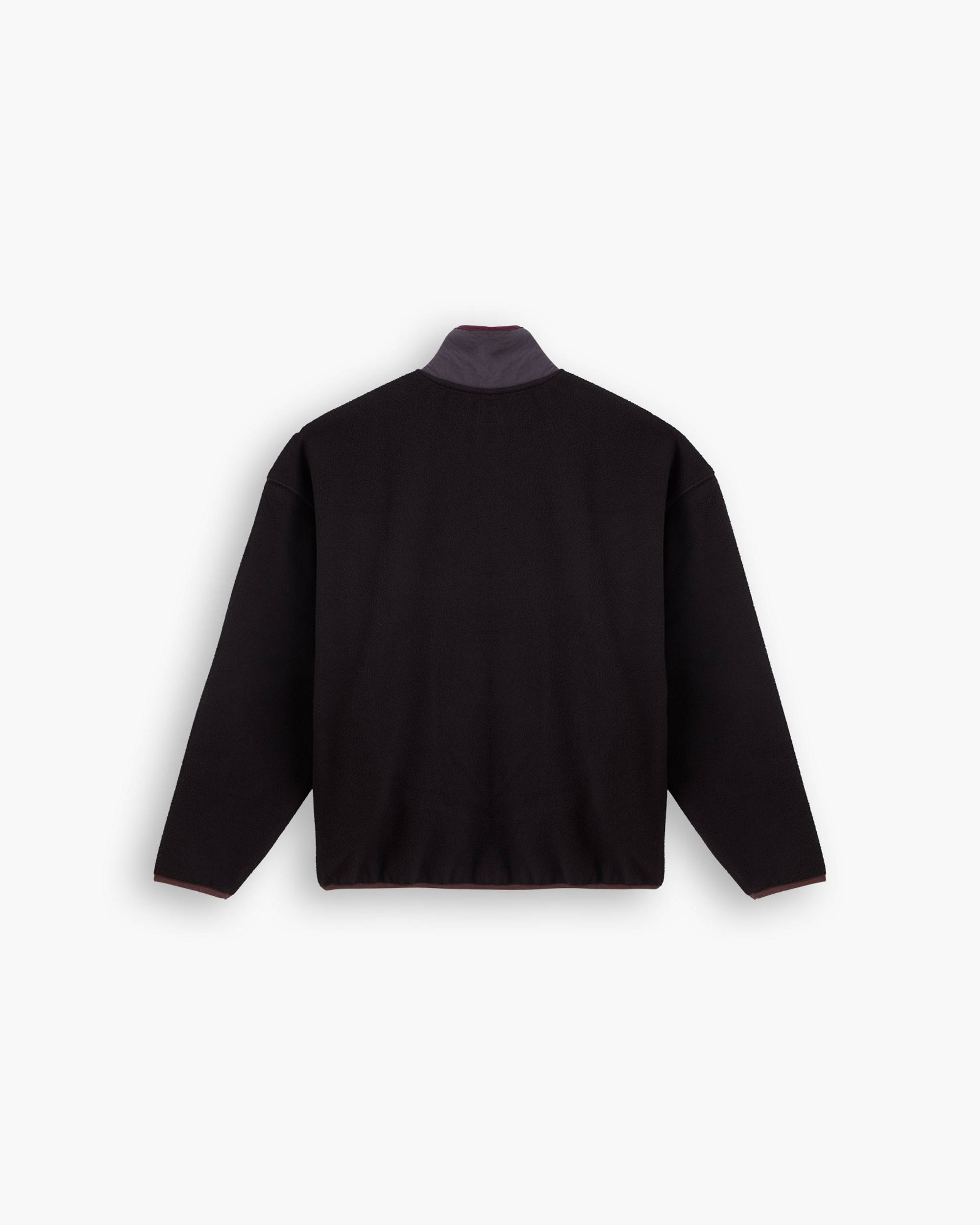 Polar Fleece Mock Neck Sweatshirt - Black | Levi's® US Polar Fleece Mock Neck Sweatshirt - Black | Levi's® US