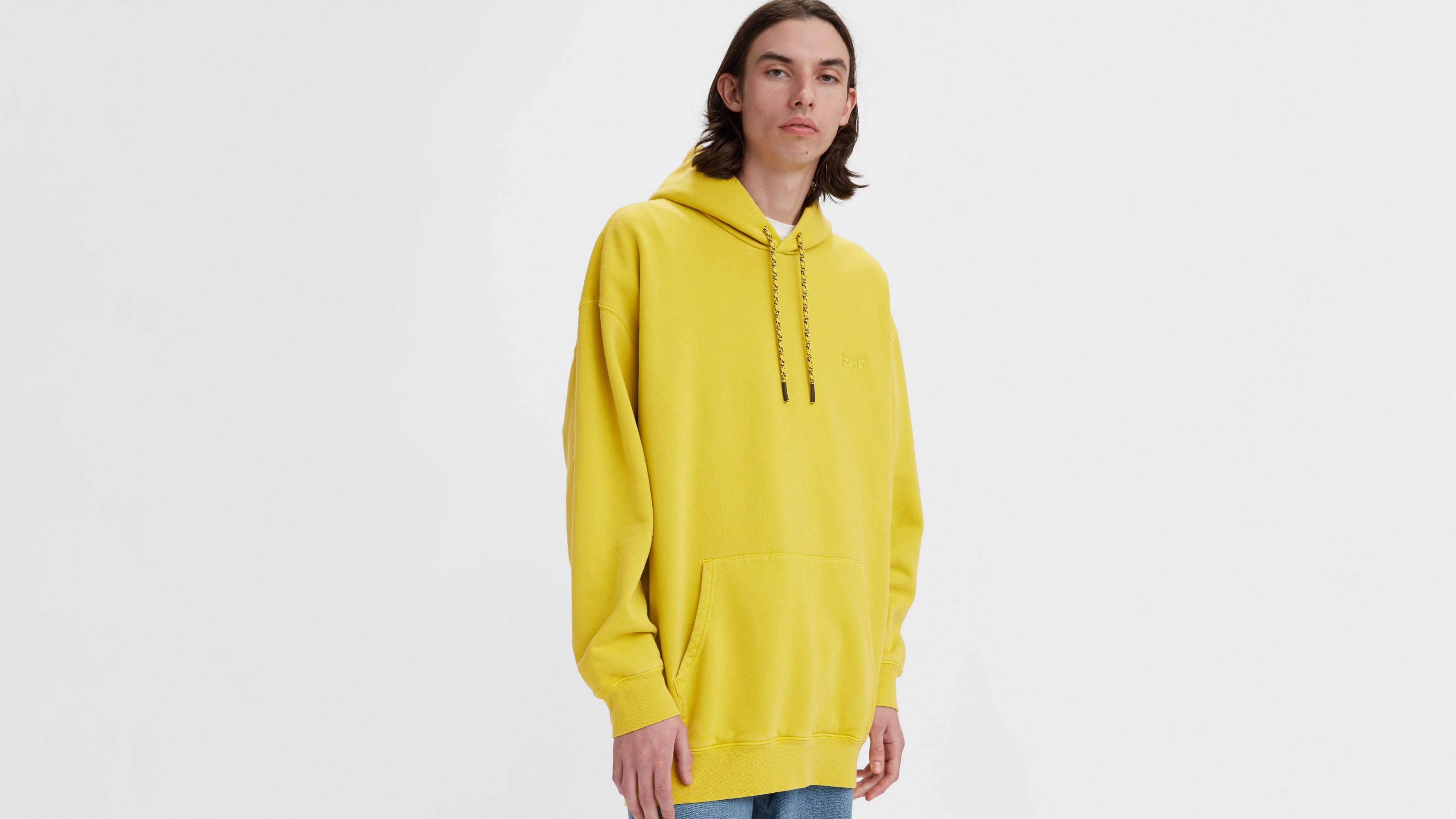 Oversized Yellow Hoodie - Shop for Oversized Yellow Hoodie on Wheretoget