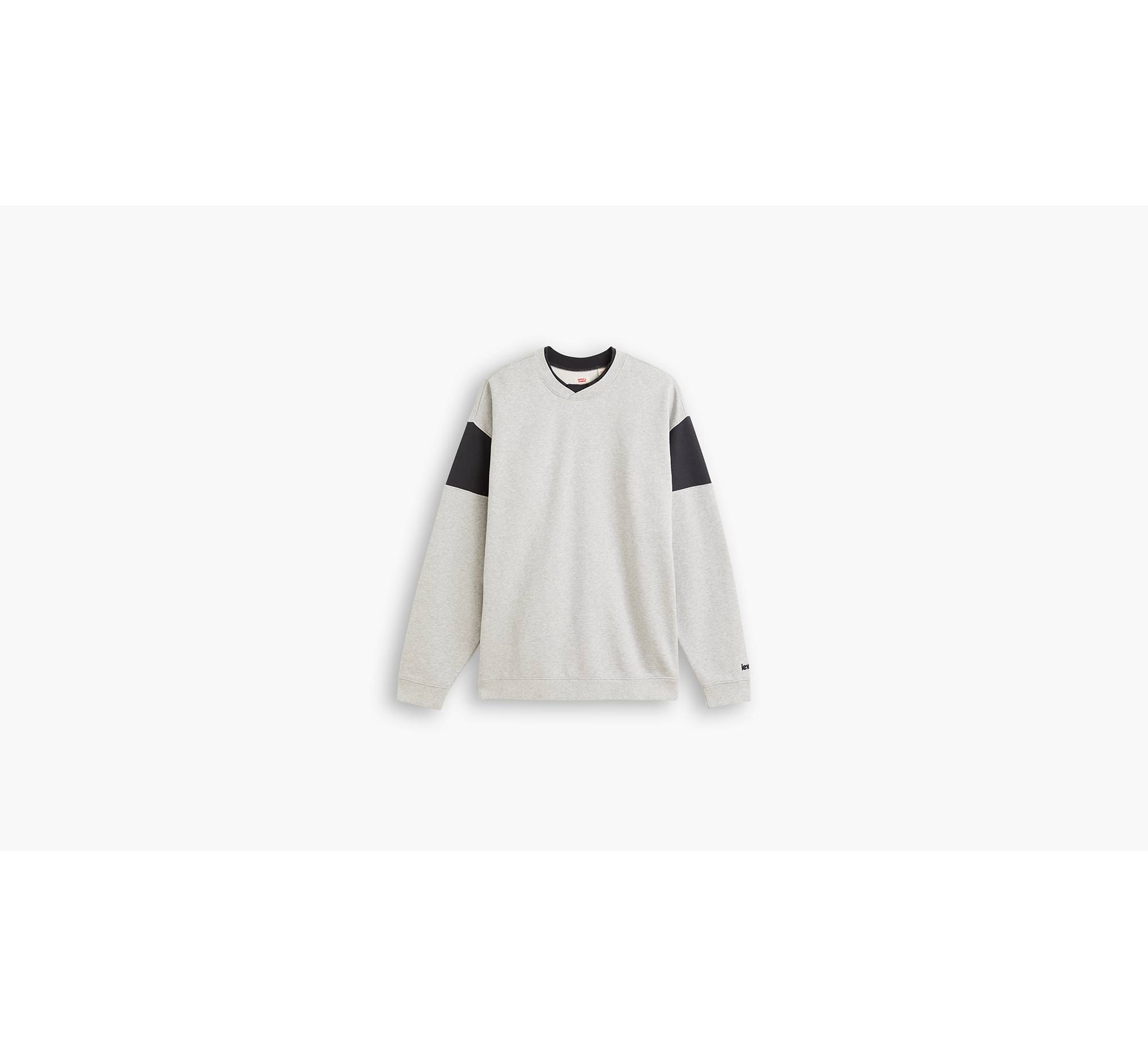 Varsity Oversized Crewneck Sweatshirt - Grey | Levi's® US