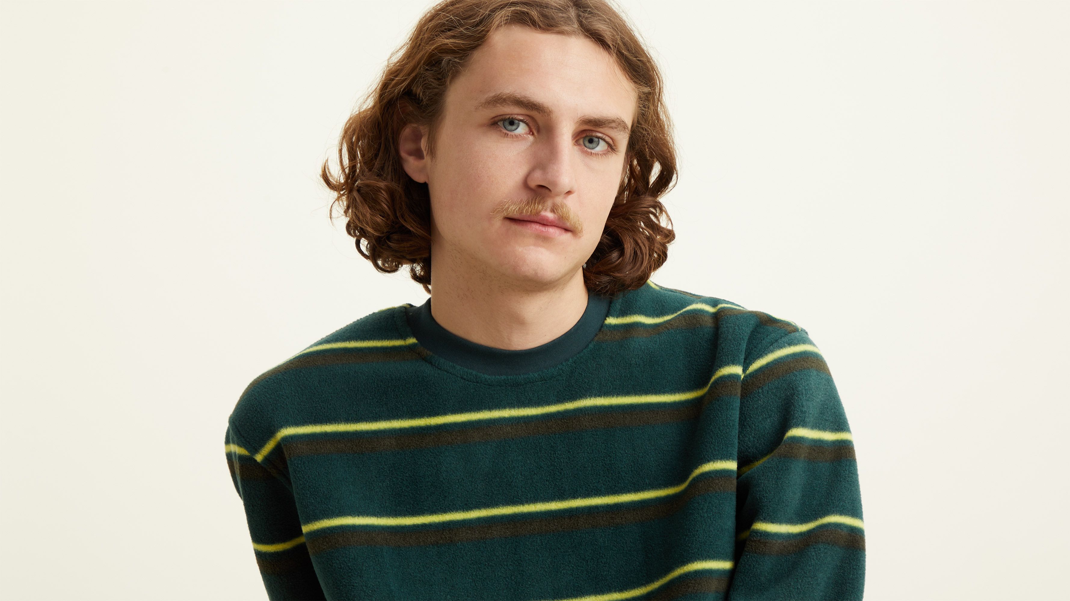 Felpa girocollo in sherpa 3