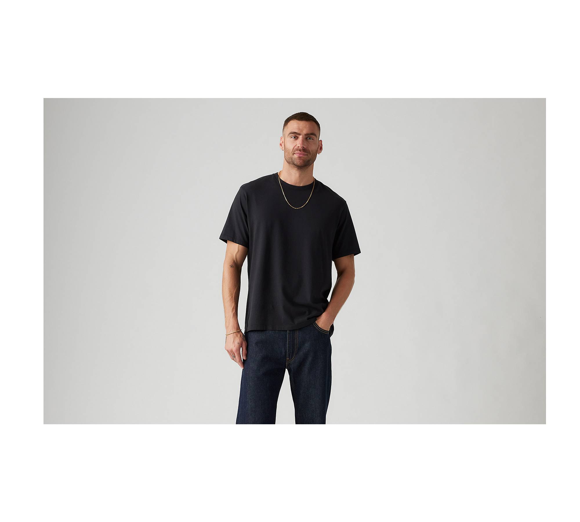 The Essential T-shirt - Black | Levi's® US