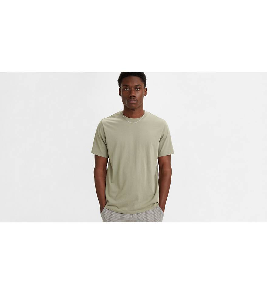 The Essential T-shirt - Green | Levi's® CA