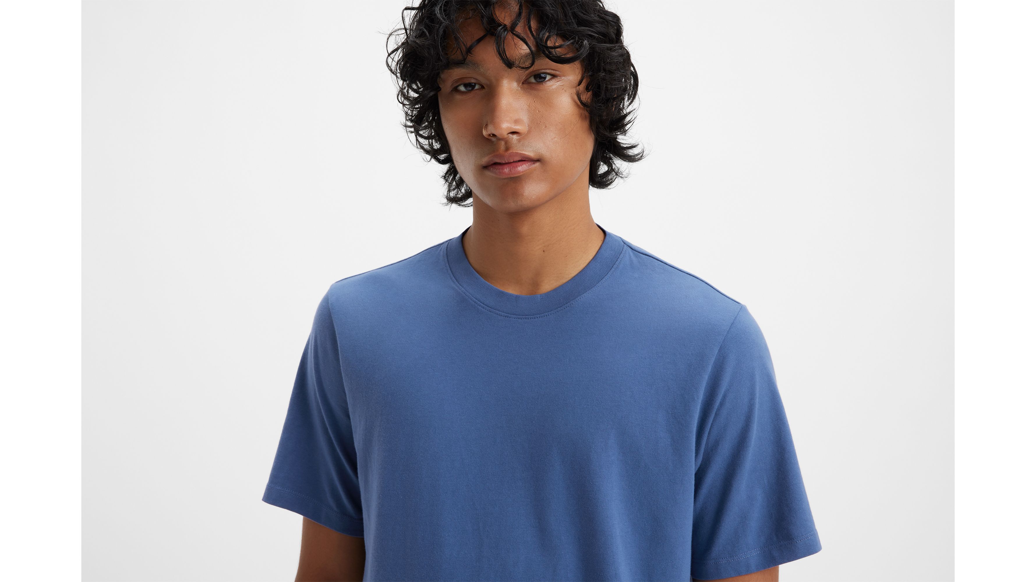 Navy levis t clearance shirt