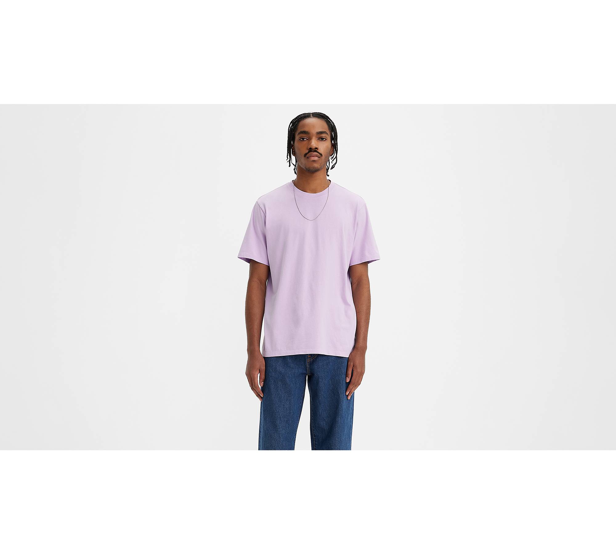 The Essential T-shirt - Purple | Levi's® US