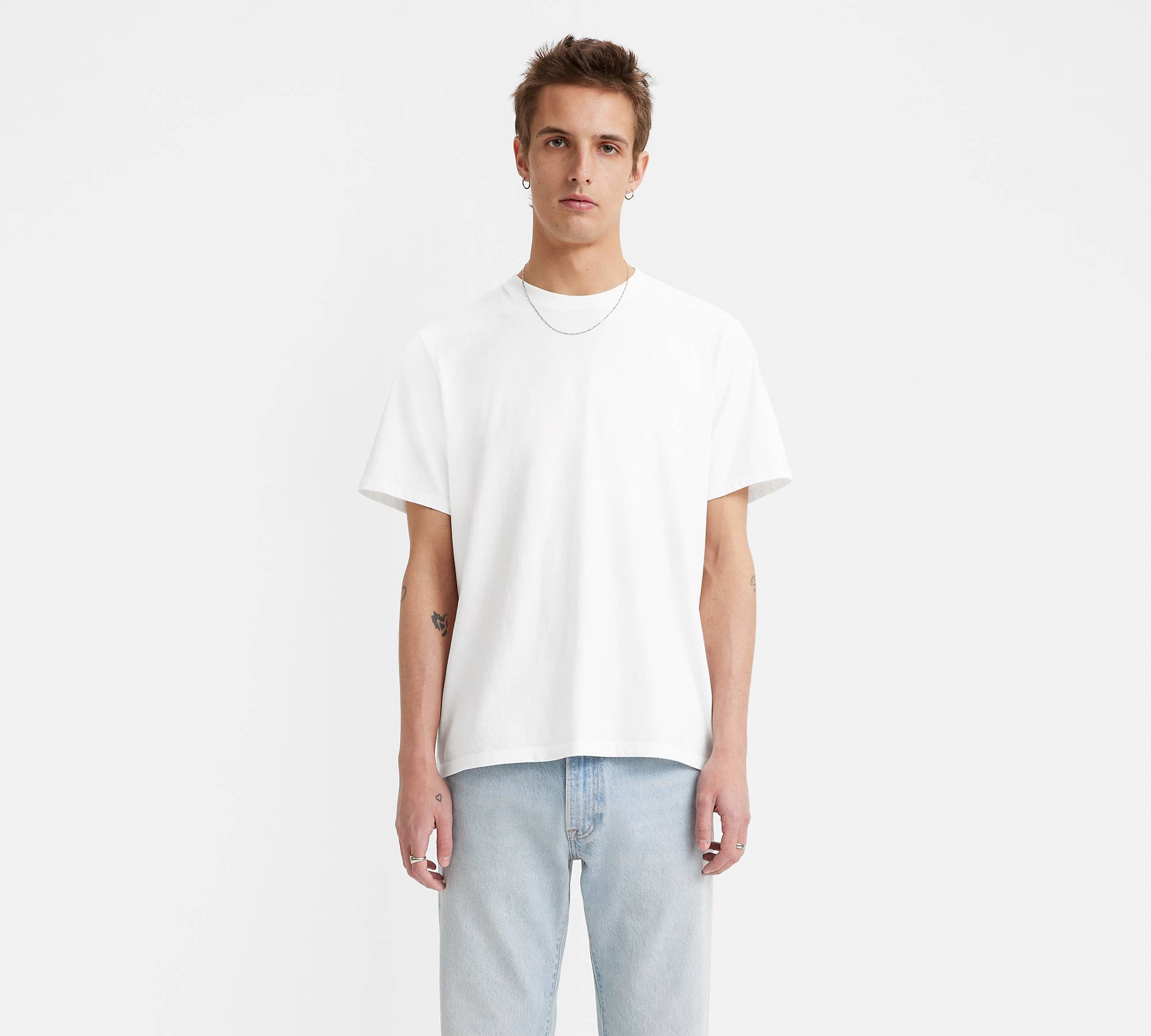 The Essential T-shirt - White | Levi's® US