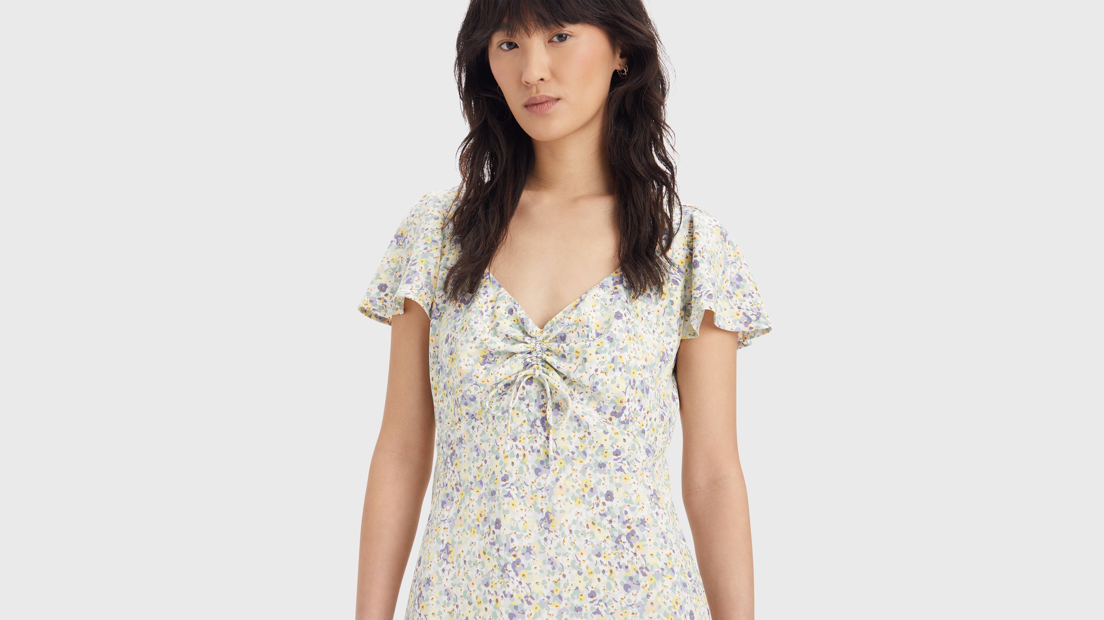 Skylar Flutter Sleeve Dress 4