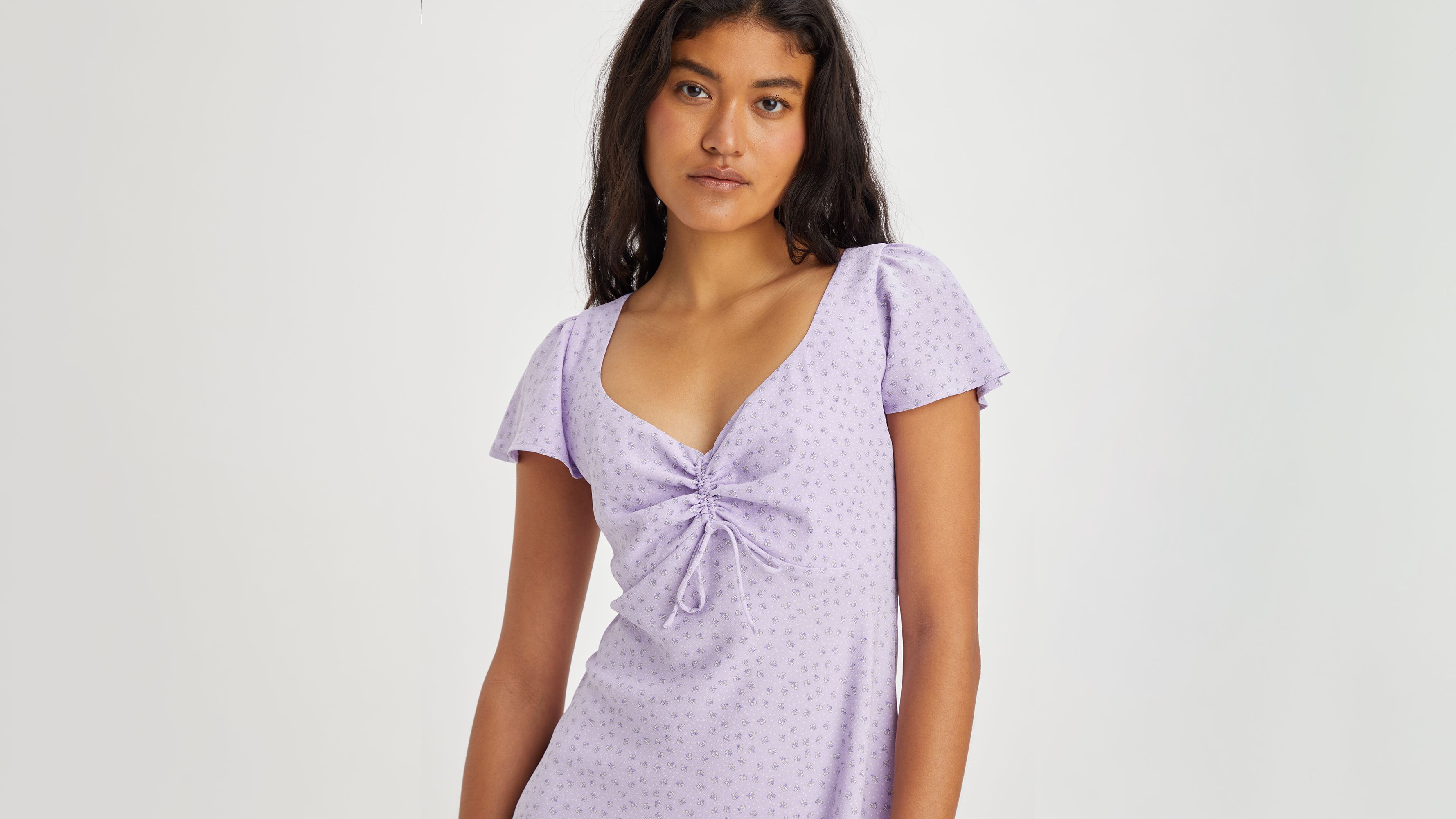 Skylar Flutter Sleeve Dress 4