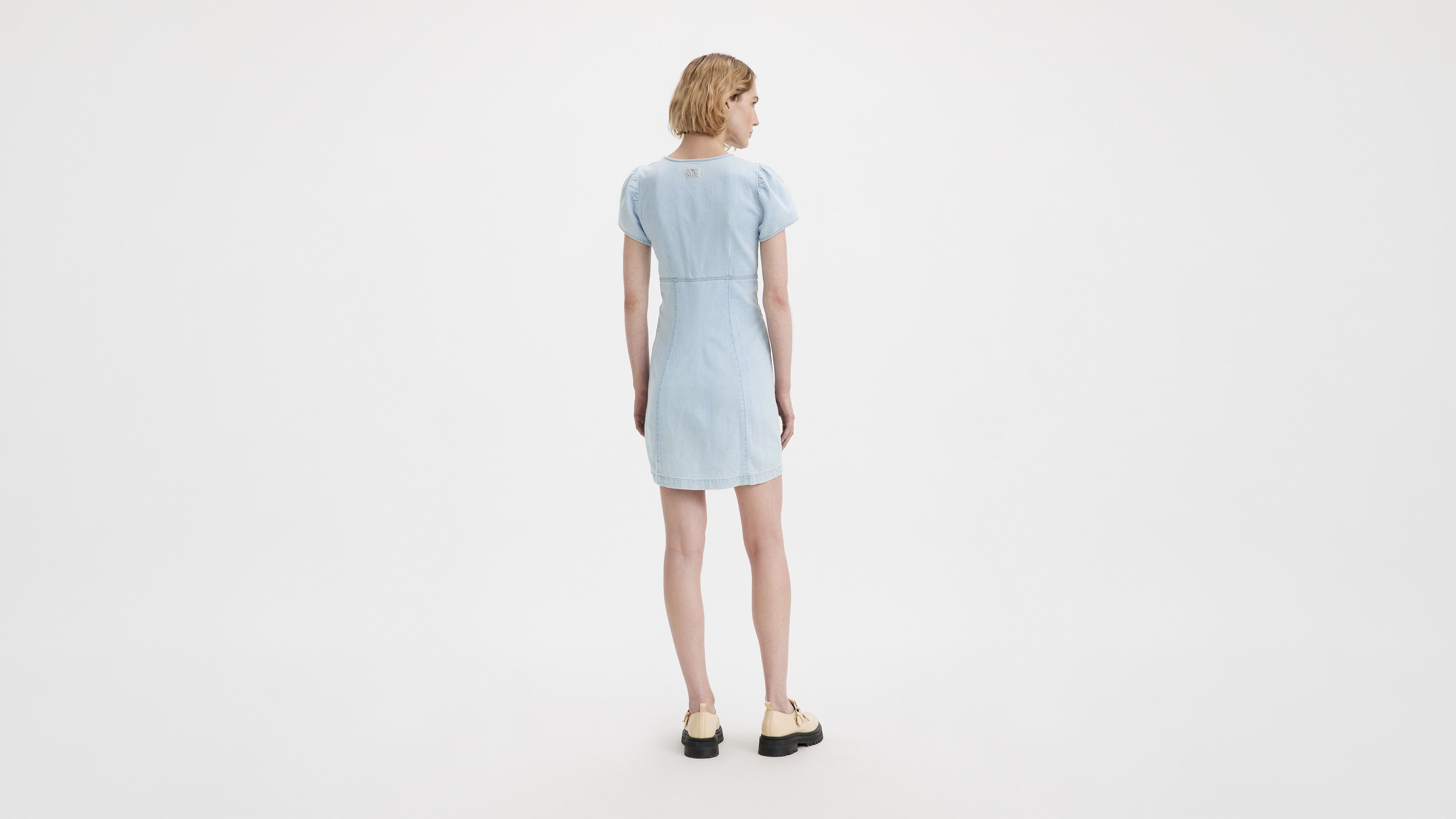 Erin-miniklänning i denim 2