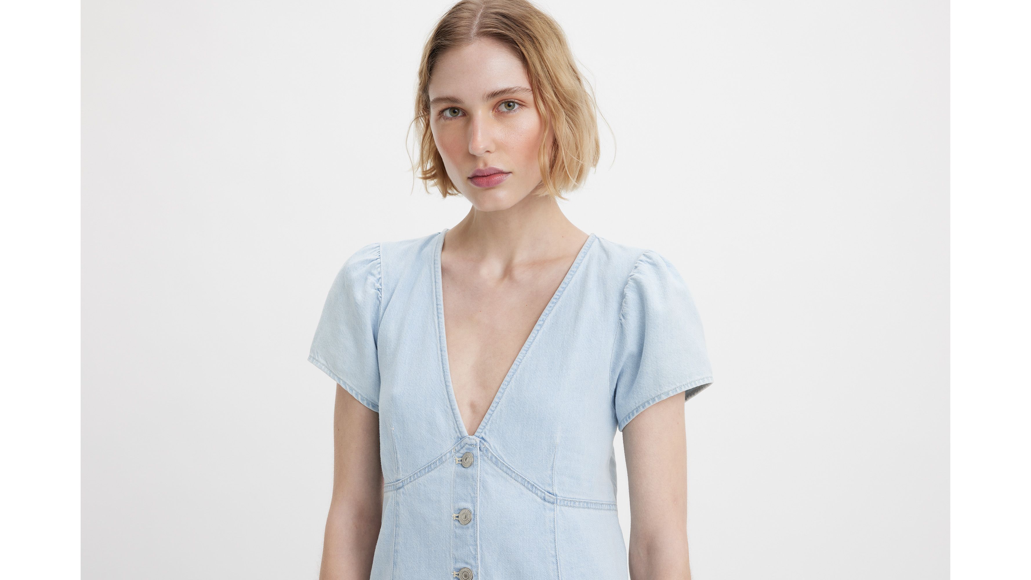 Erin Mini Denim Dress 3