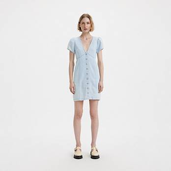 Erin Mini Denim Dress 4