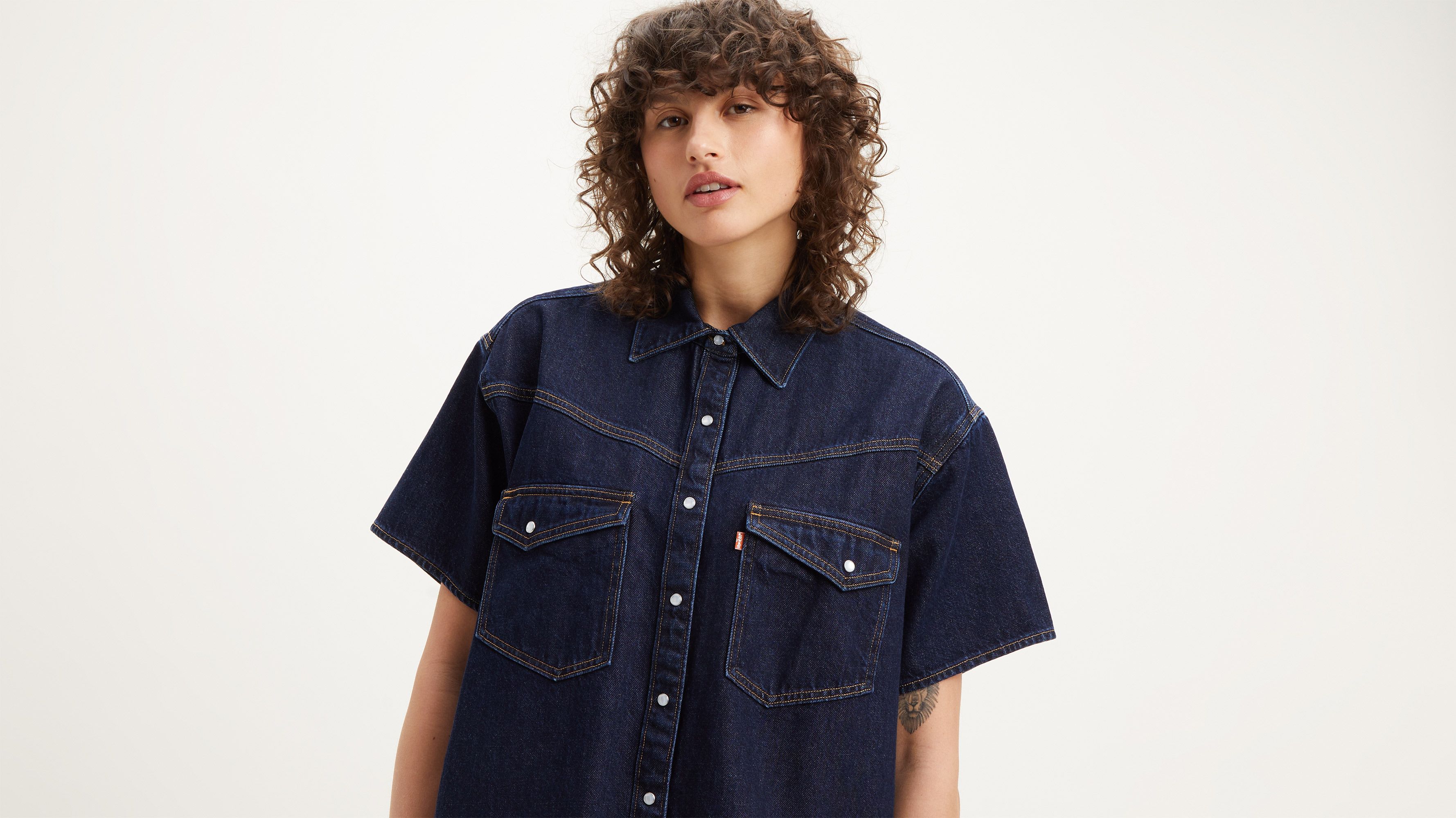 Levi's iconic best sale western dress