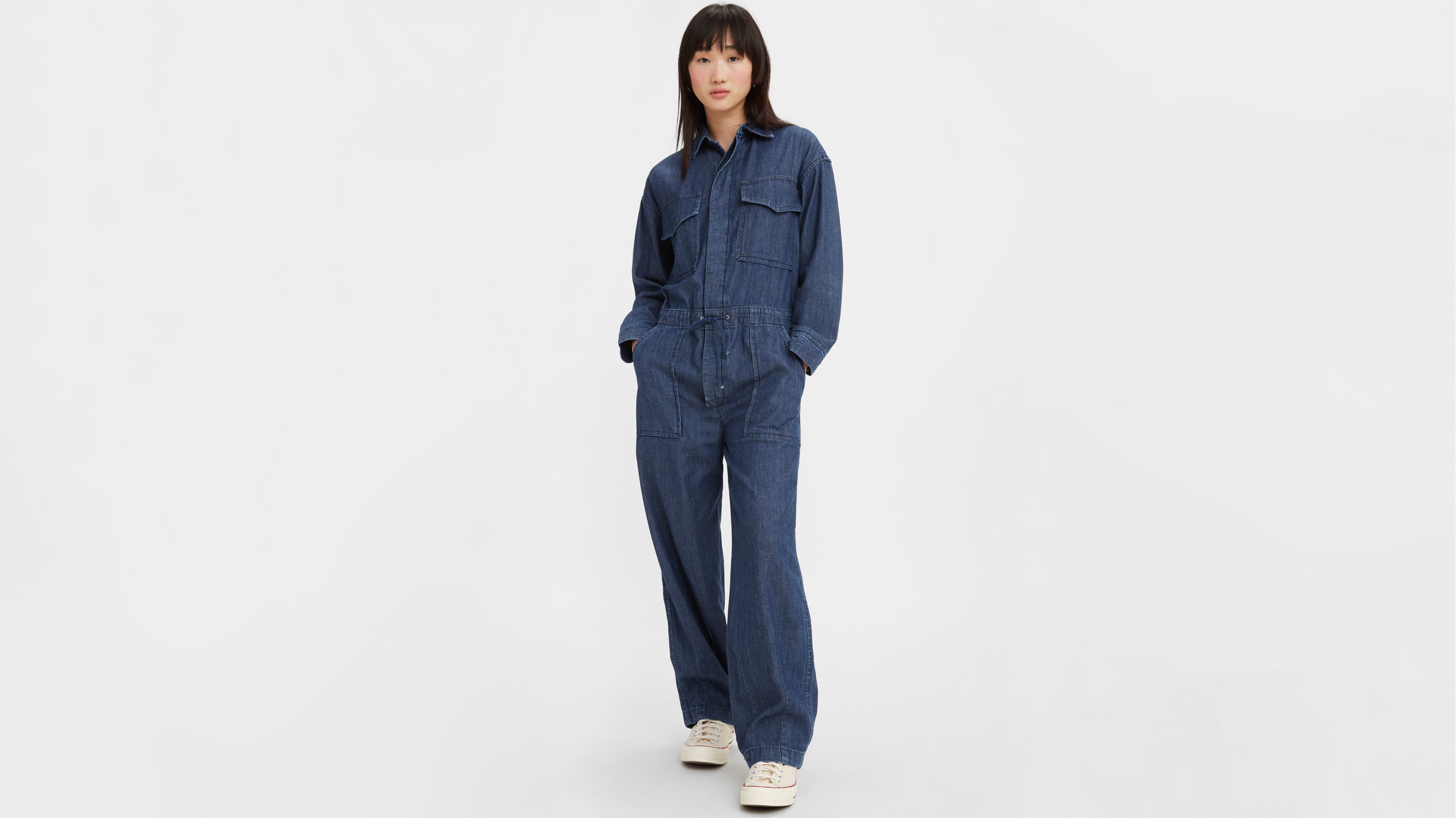 Baggy Surplus Jumpsuit - Dark Wash | Levi's® US