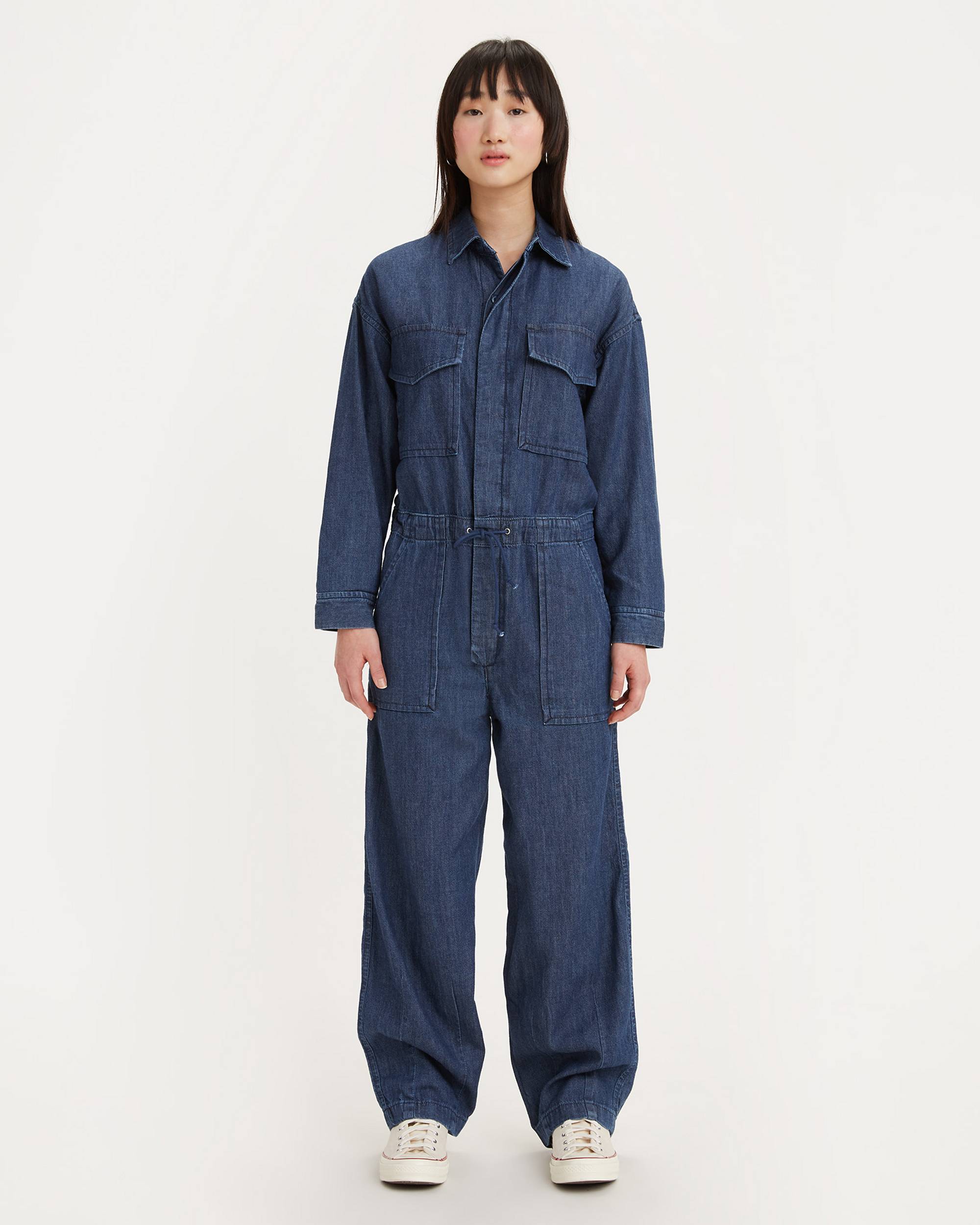Baggy Surplus Jumpsuit - Dark Wash | Levi's® US Baggy Surplus Jumpsuit - Dark Wash | Levi's® US