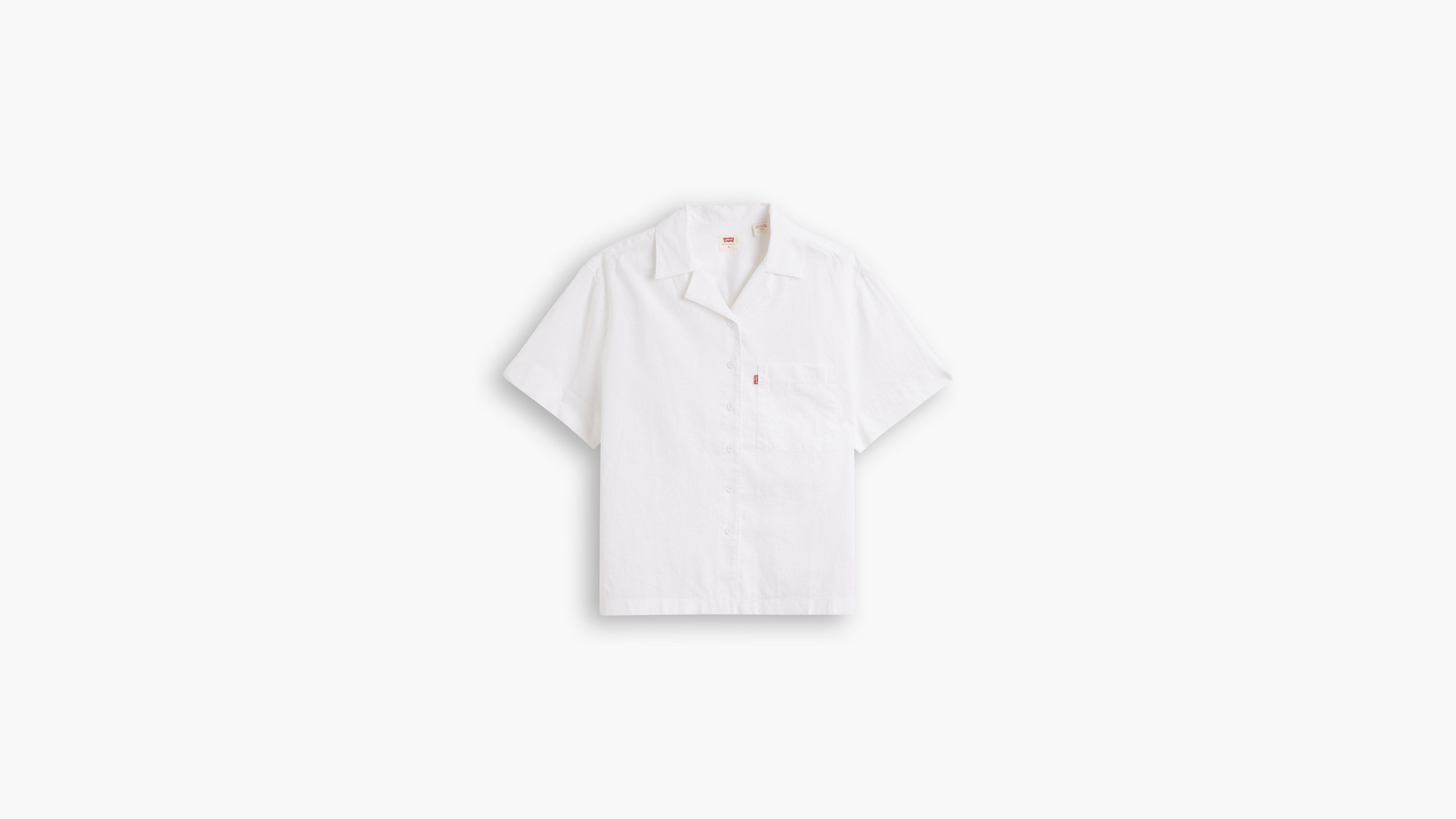 リーバイス Levis 【 Ari Short Sleeve Resort Shirt Women 】 レディース Ari Resort Shirt - Green | Levi's® US
