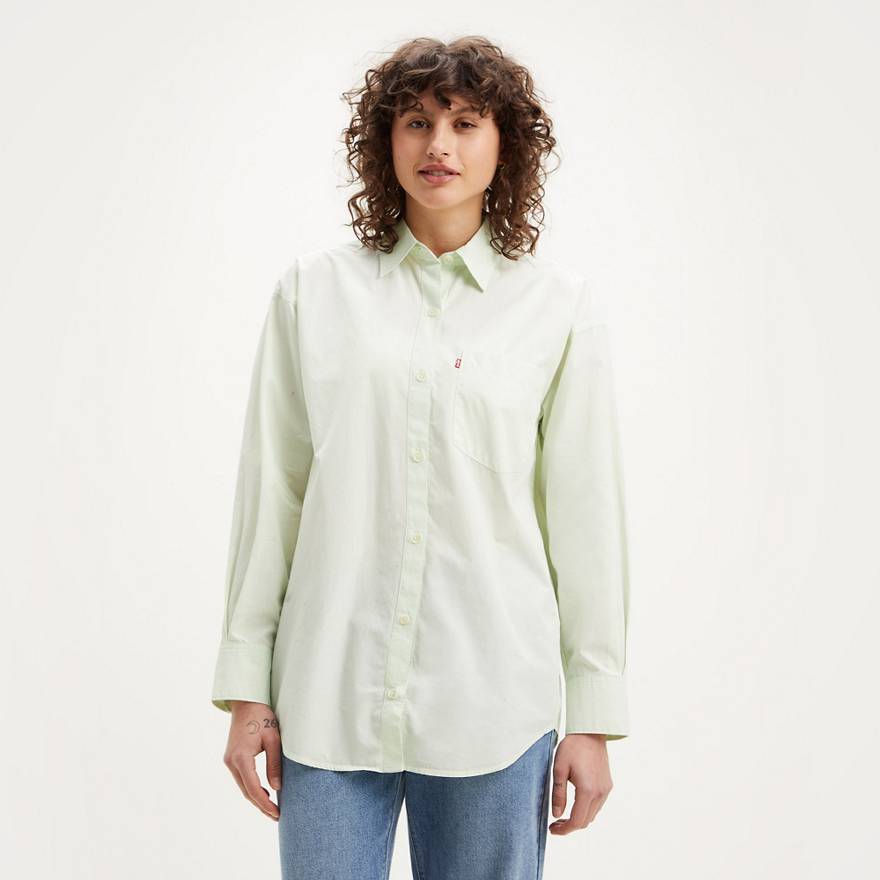 Nola Oversized Button Up Shirt 1